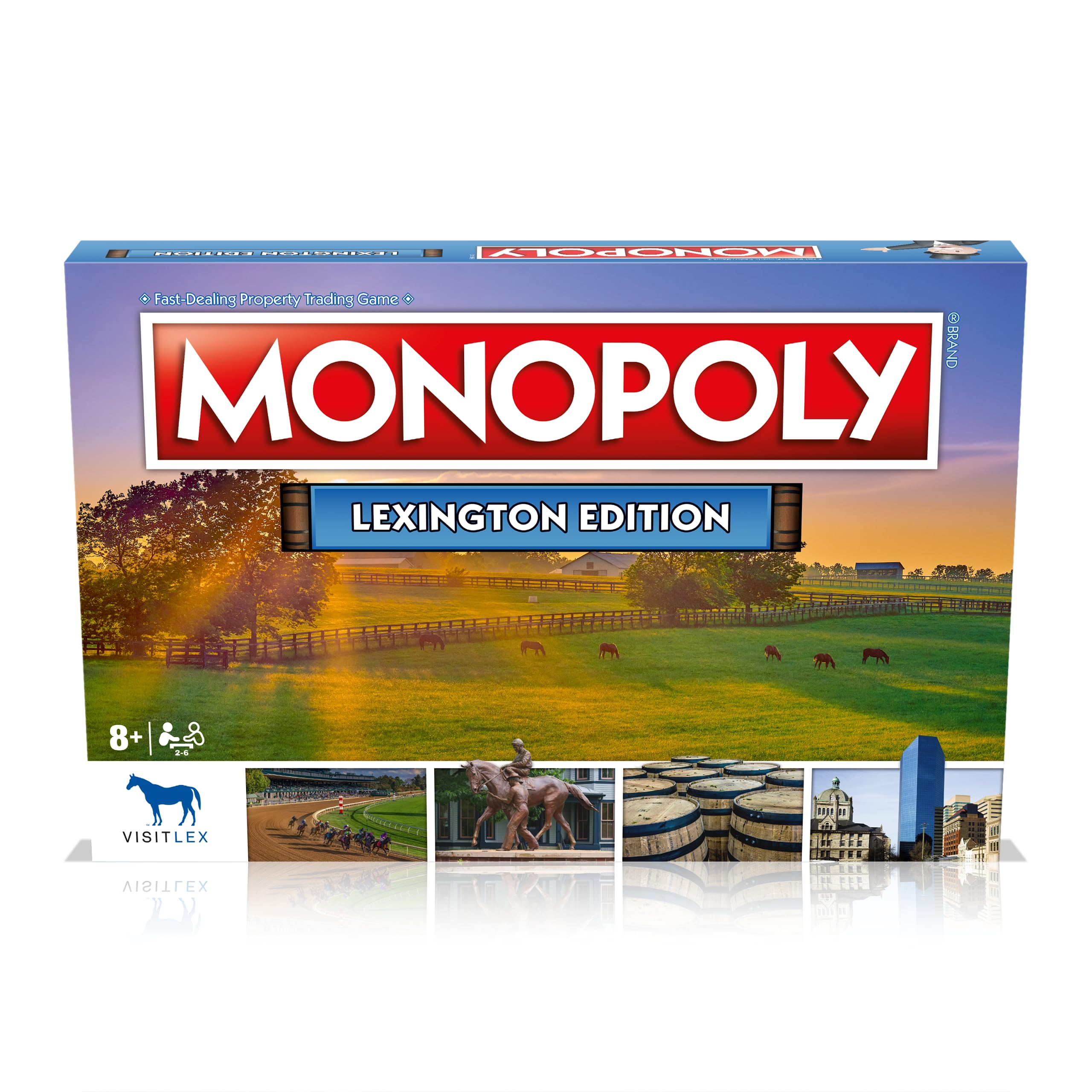Foto 6 pulgar | Juego De Mesa Monopoly Lexington Edition Para 2-6 Jugadores - Venta Internacional.