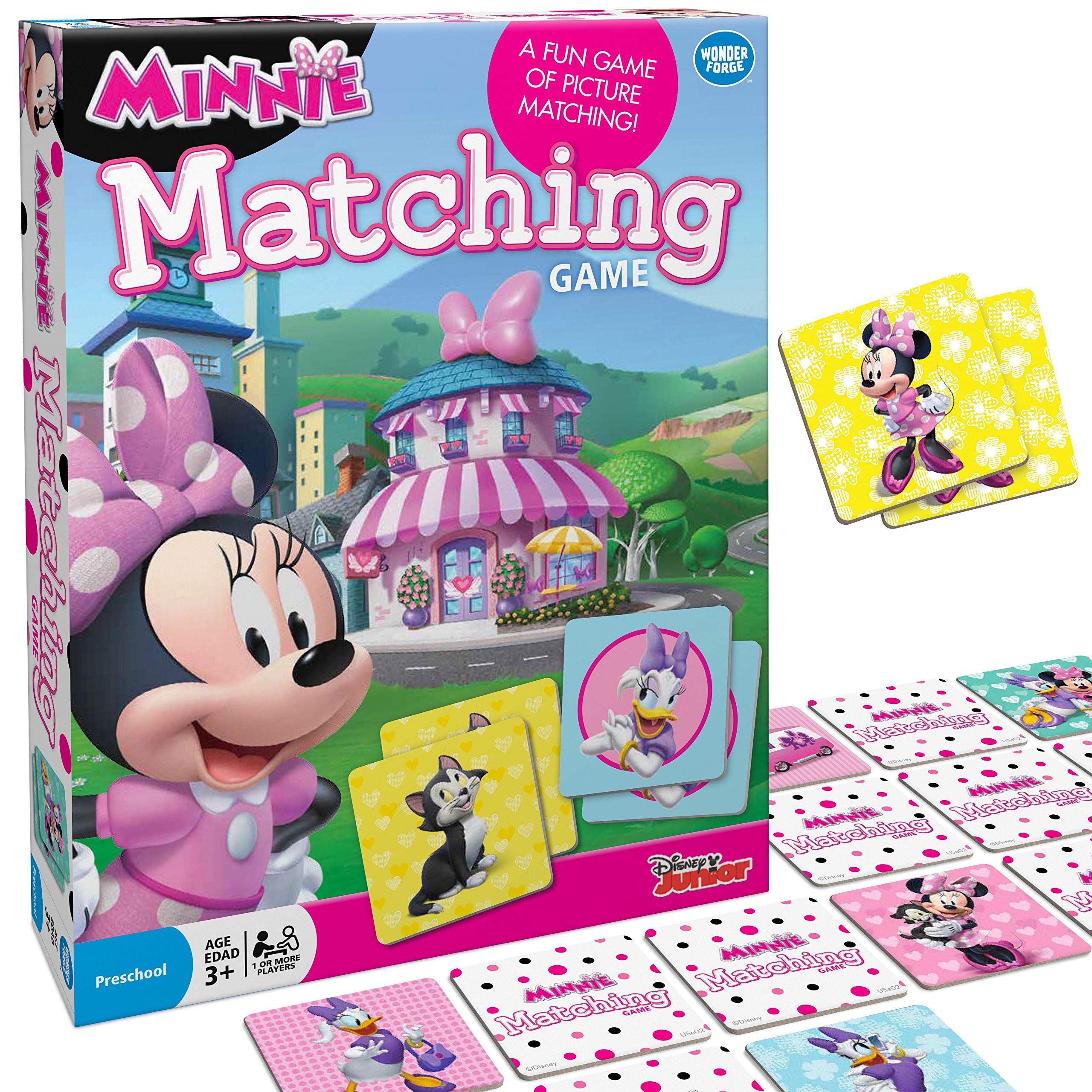 Foto 2 pulgar | Juego Para Mejorar La Memoria Wonder Forge Disney Junior Minnie - Venta Internacional.