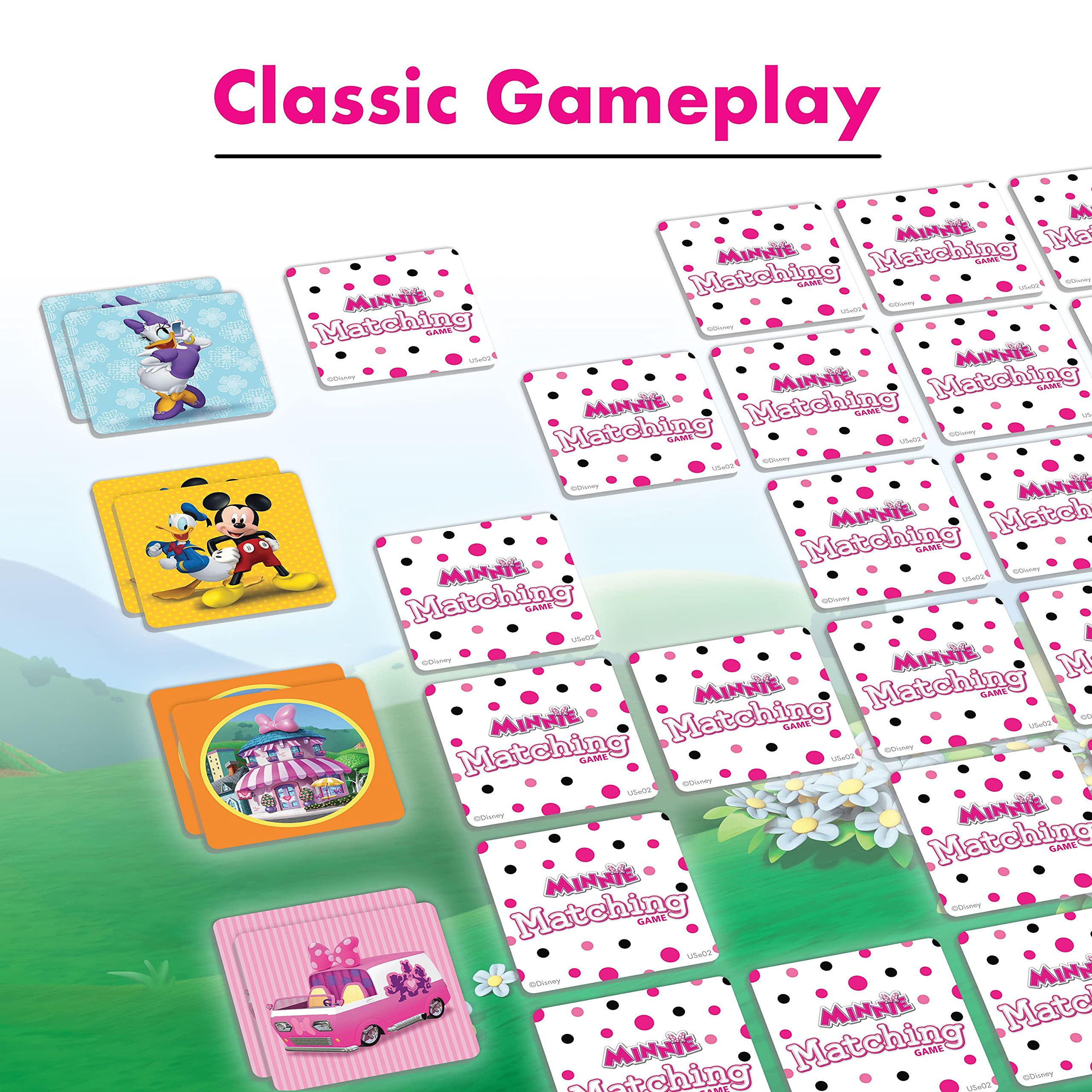 Foto 3 pulgar | Juego Para Mejorar La Memoria Wonder Forge Disney Junior Minnie - Venta Internacional.