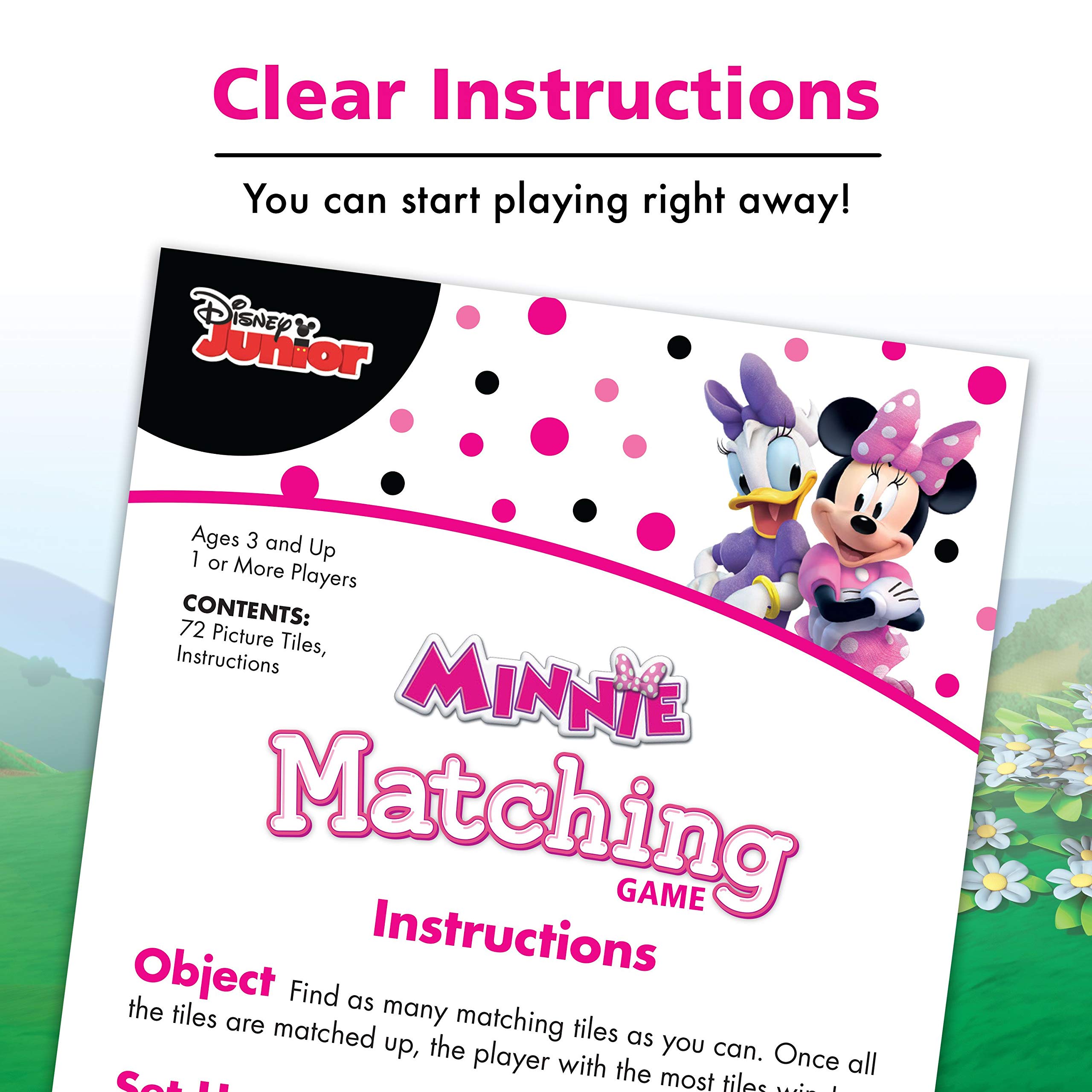 Foto 5 pulgar | Juego Para Mejorar La Memoria Wonder Forge Disney Junior Minnie - Venta Internacional.