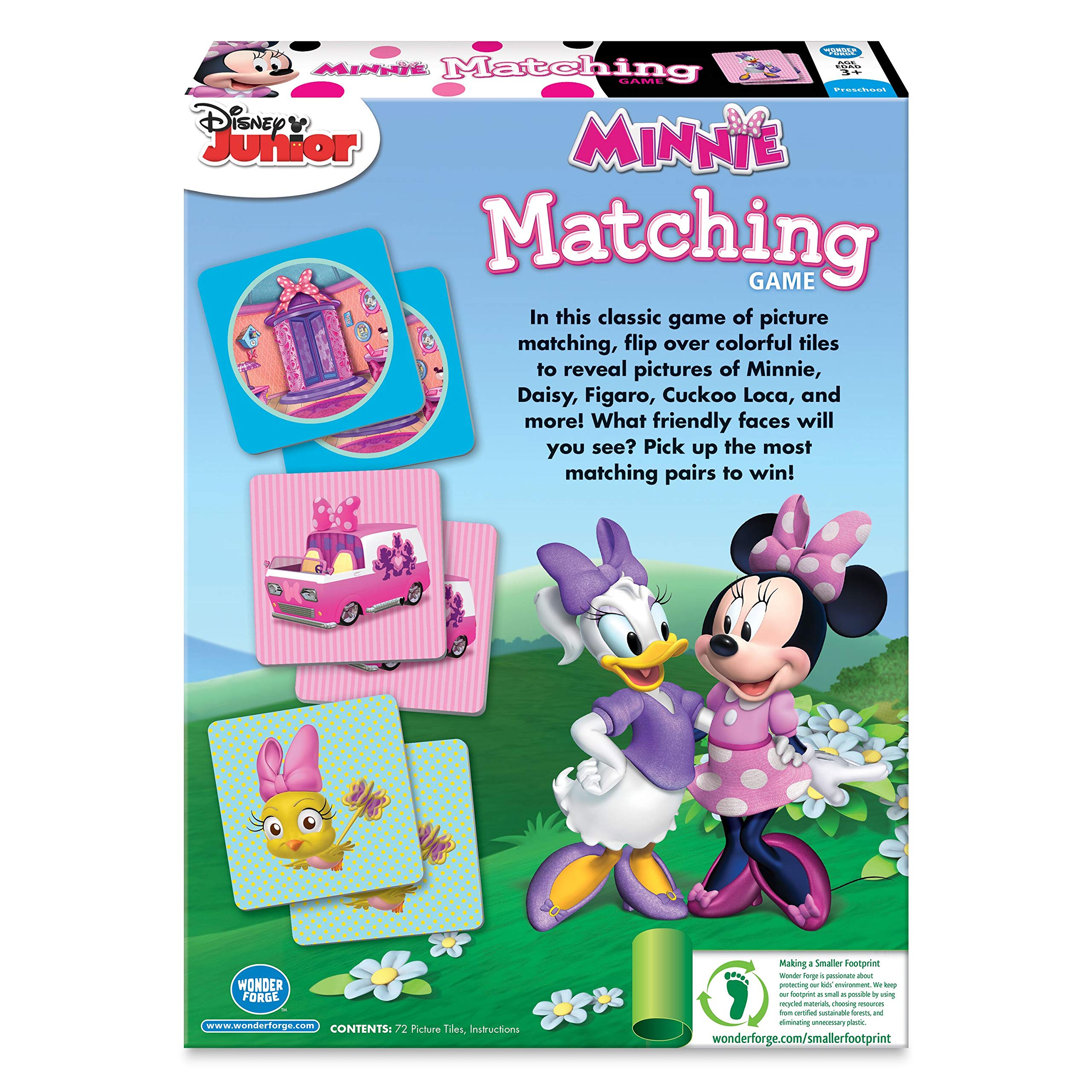 Foto 7 pulgar | Juego Para Mejorar La Memoria Wonder Forge Disney Junior Minnie - Venta Internacional.