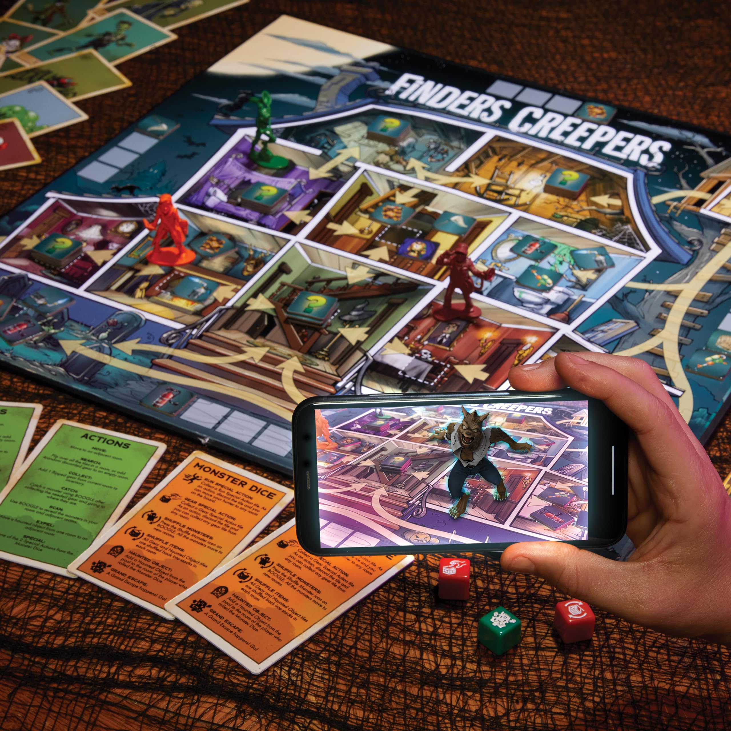 Foto 3 pulgar | Juego De Mesa Micro Games Of America Finders Creepers 8+ Years - Venta Internacional.