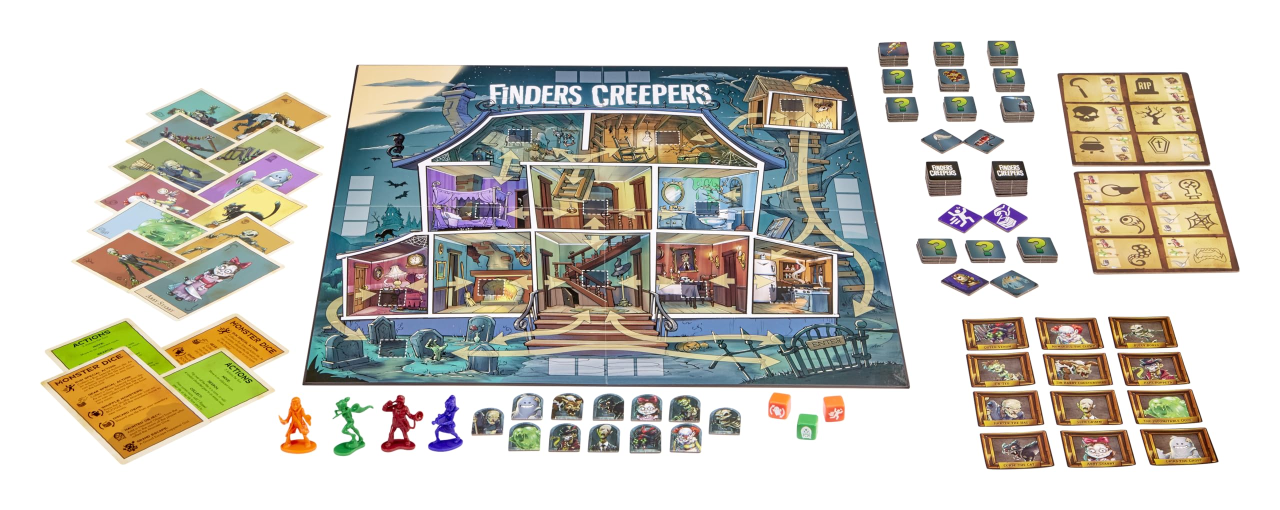 Foto 4 pulgar | Juego De Mesa Micro Games Of America Finders Creepers 8+ Years - Venta Internacional.