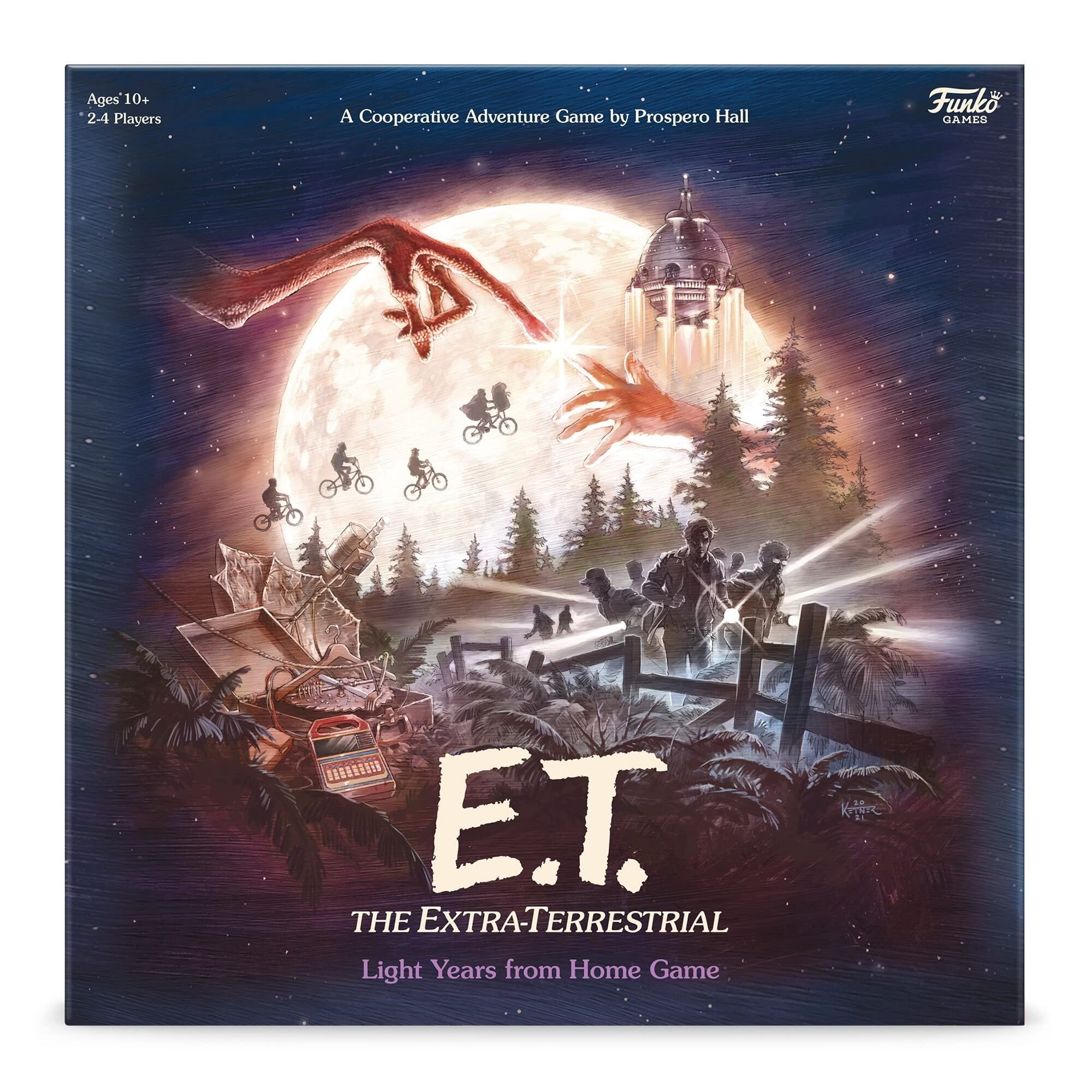 Juego De Mesa Funko Et The Extra-terrestre Cooperative - Venta Internacional.