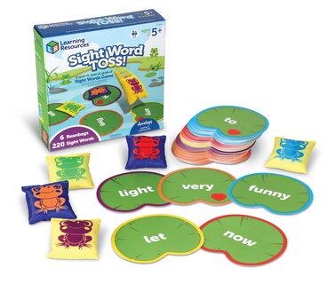 Foto 1 | Recursos De Aprendizaje De Juegos De Mesa Sight Word Games Toss 5 Años O Más - Venta Internacional.