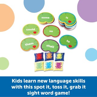 Foto 3 | Recursos De Aprendizaje De Juegos De Mesa Sight Word Games Toss 5 Años O Más - Venta Internacional.