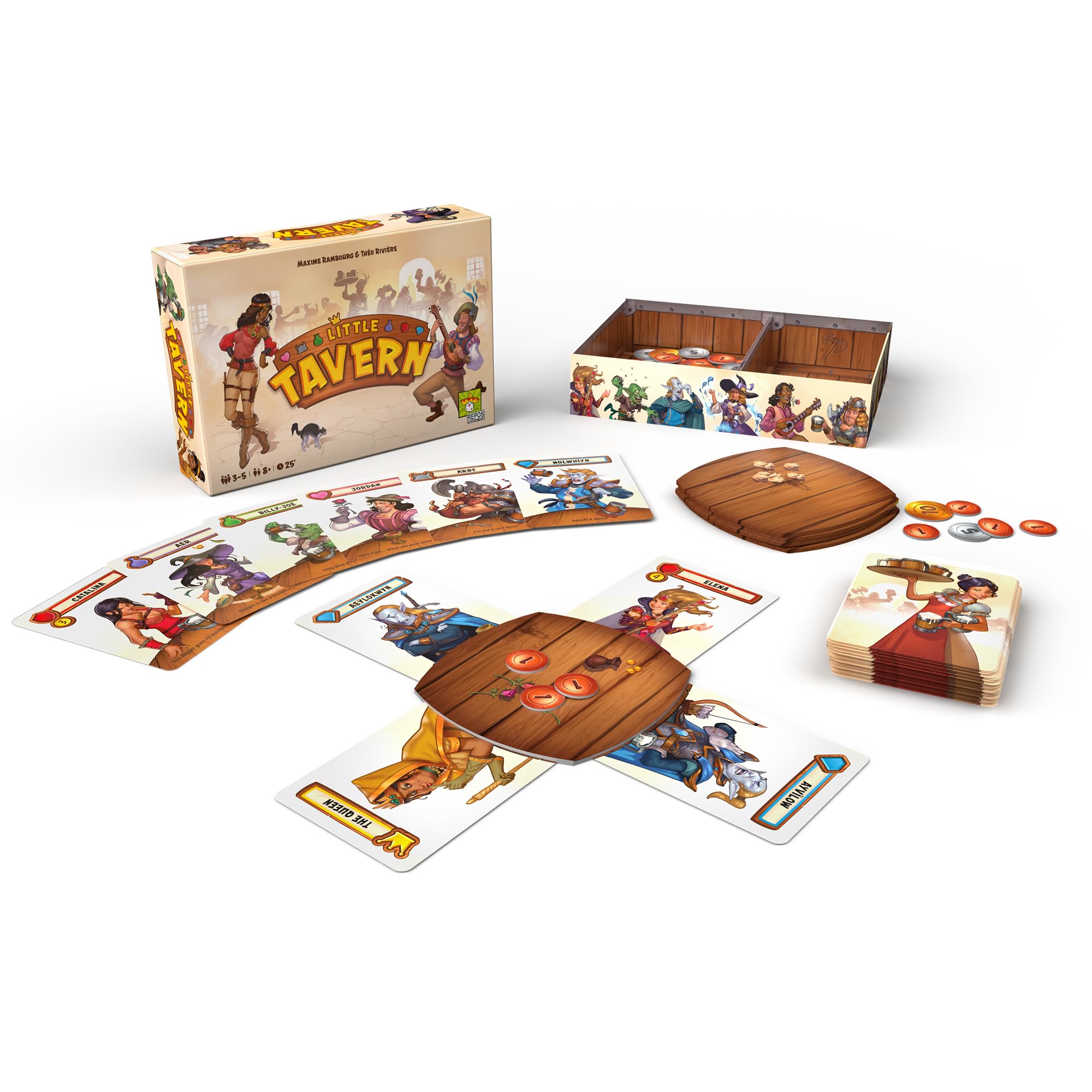 Foto 3 pulgar | Party Game Repos Production Little Tavern Para Niños Y Adultos Mayores De 8 Años - Venta Internacional.