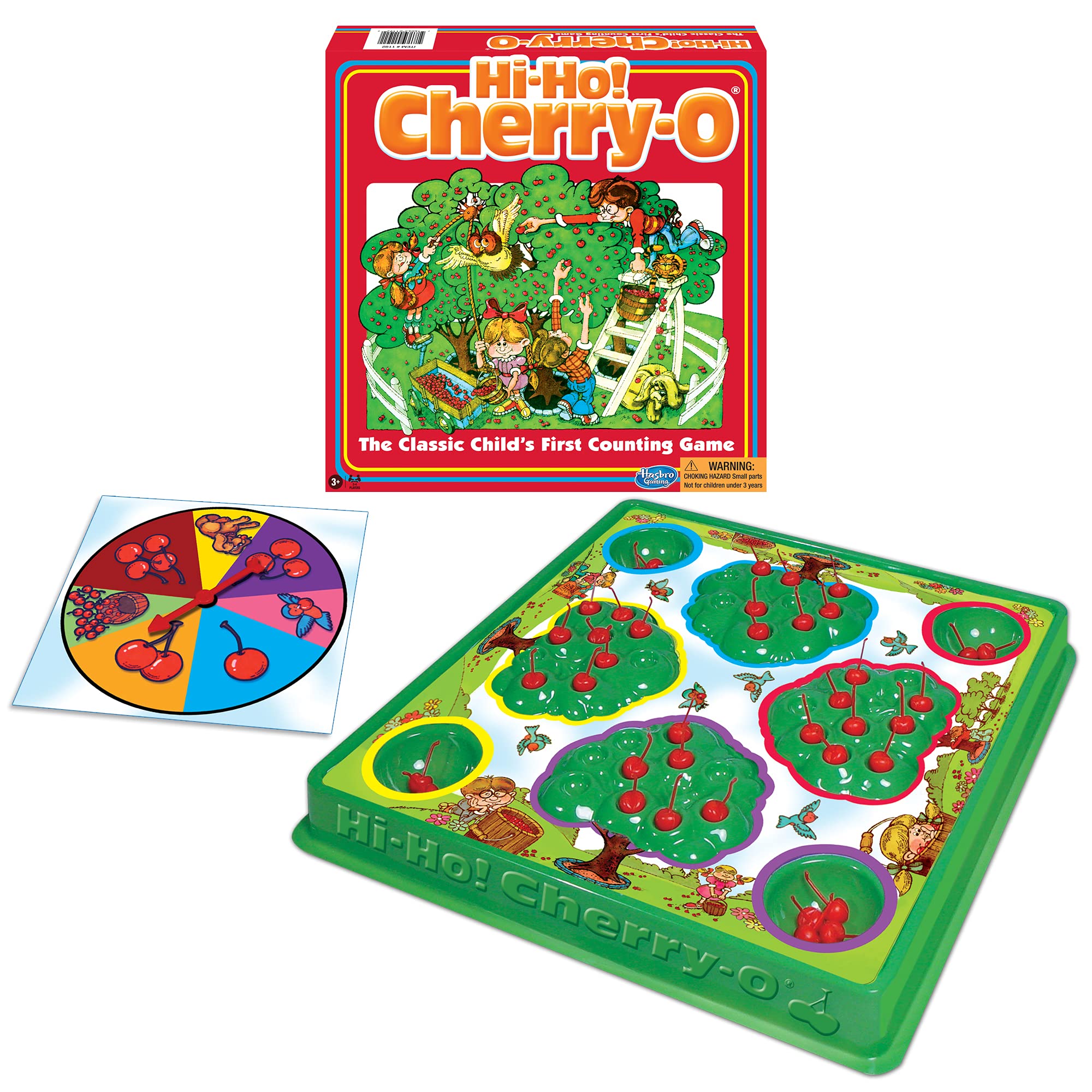 Foto 2 pulgar | Juego De Mesa Winning Moves Hi-ho Cherry-o Para Niños De Más De 3 Años - Venta Internacional.