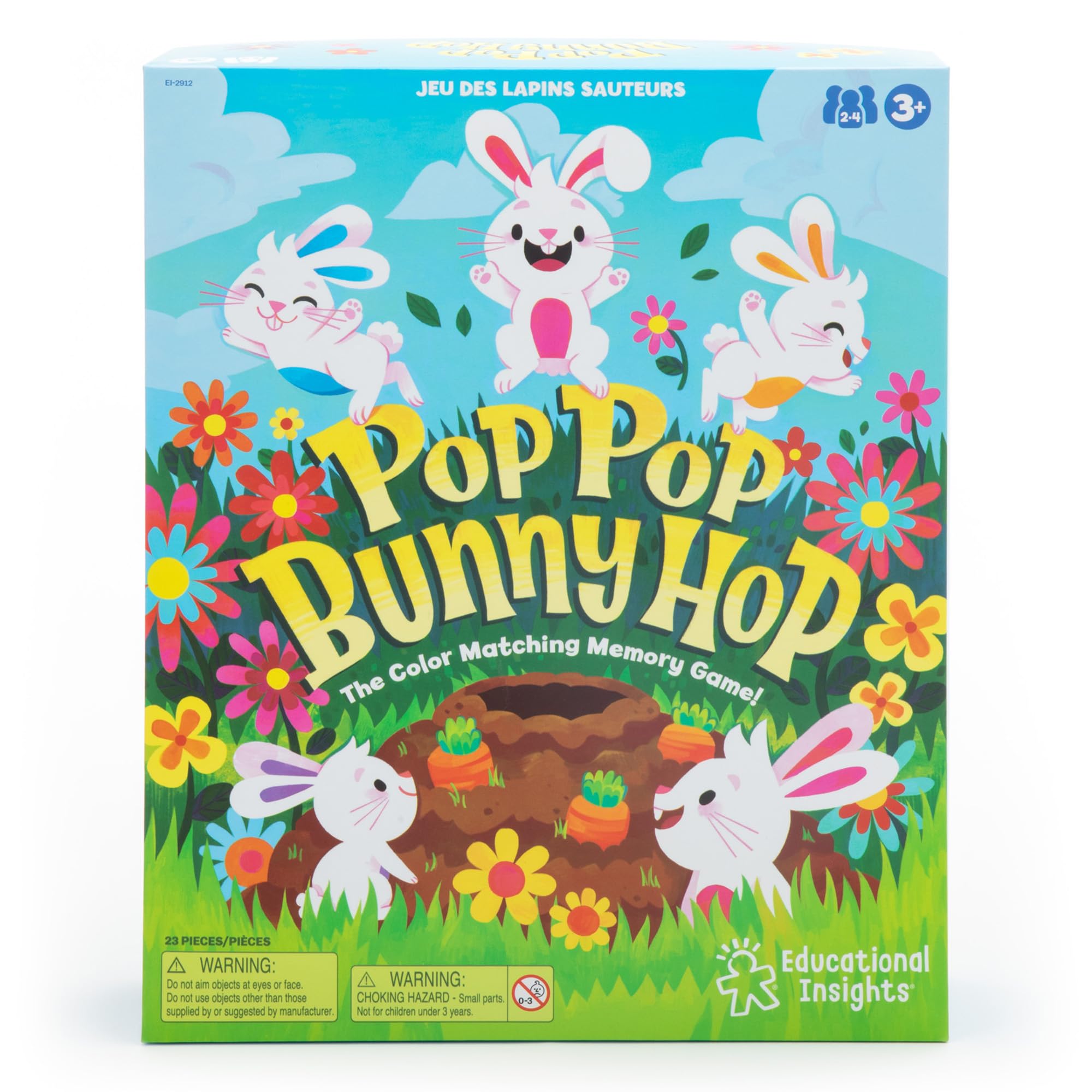 Foto 2 pulgar | Juego De Combinación De Colores Y Memoria Educational Insights Bunny Hop - Venta Internacional.