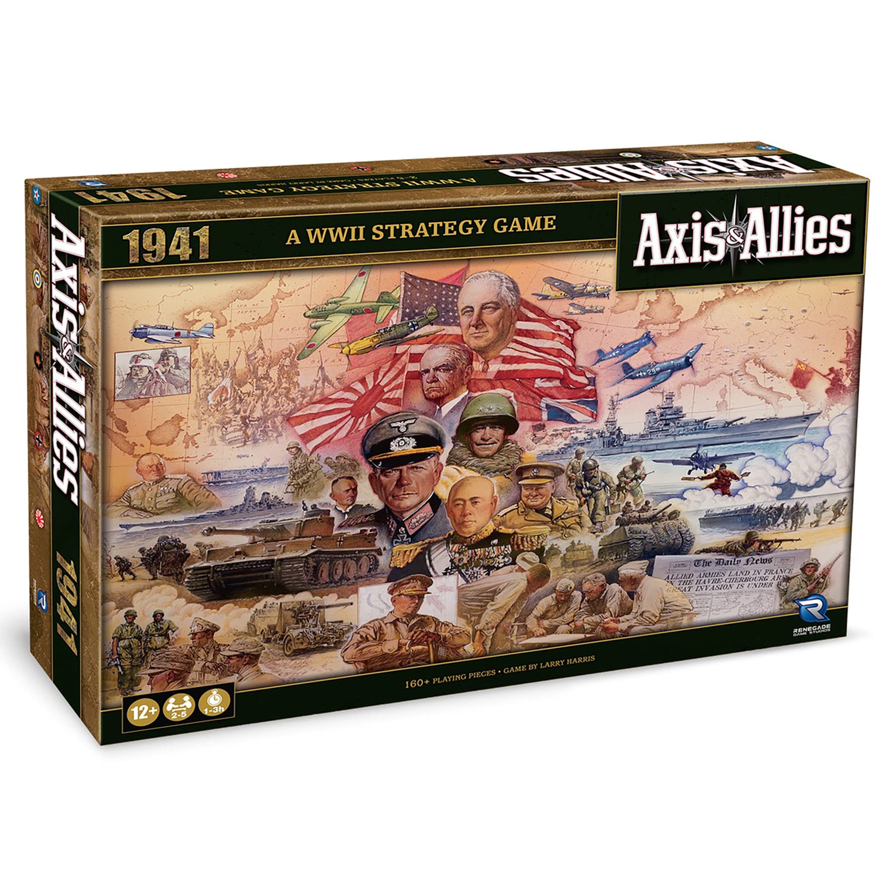 Juego De Mesa Renegade Game Studios Axis & Allies: 1941 Wwii - Venta Internacional.