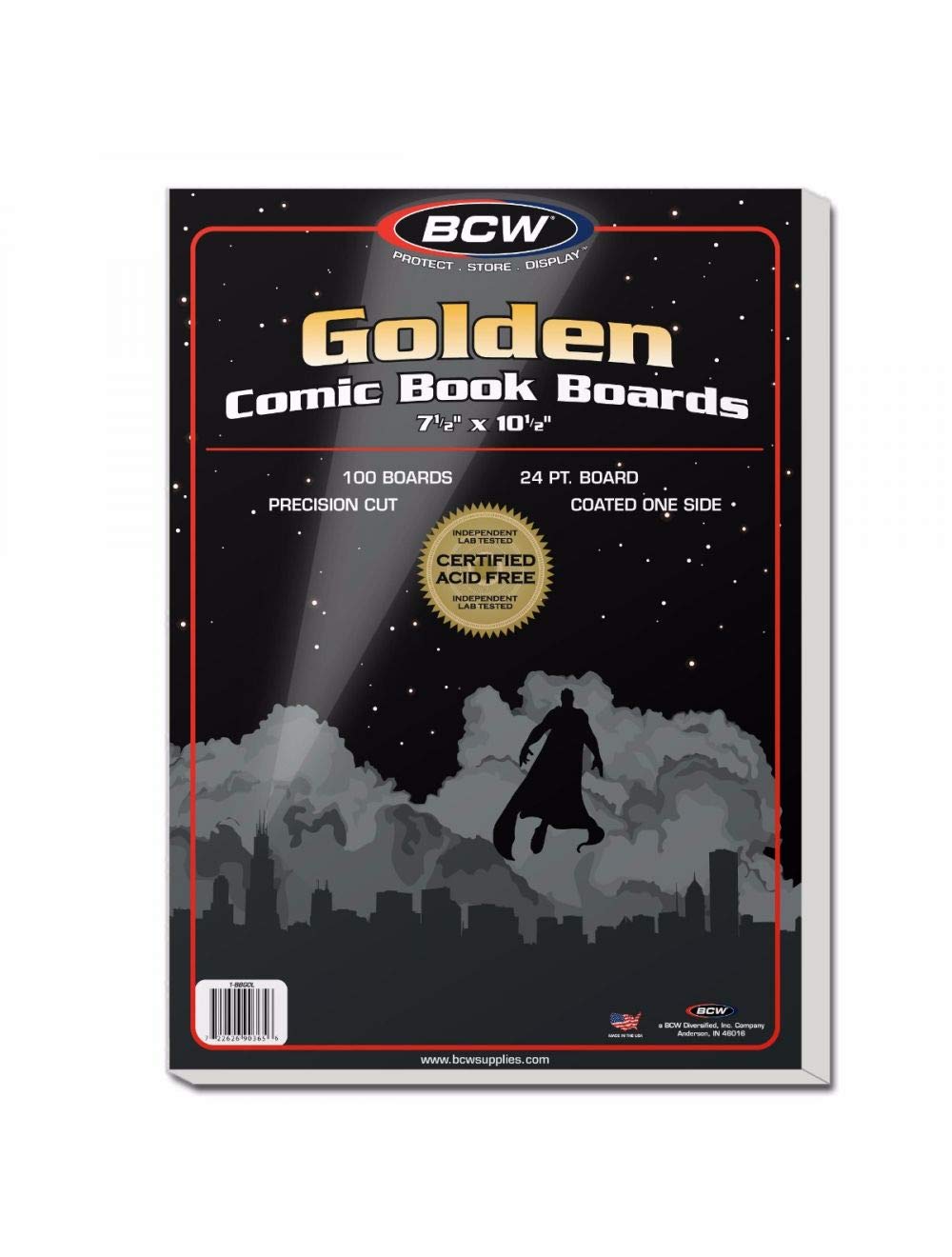 Foto 2 pulgar | Botas Para Cómics Bcw Golden Age, Paquete De 100 Unidades, Sin Ácidos - Venta Internacional.