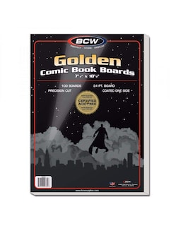 Foto 1 | Botas Para Cómics Bcw Golden Age, Paquete De 100 Unidades, Sin Ácidos - Venta Internacional.