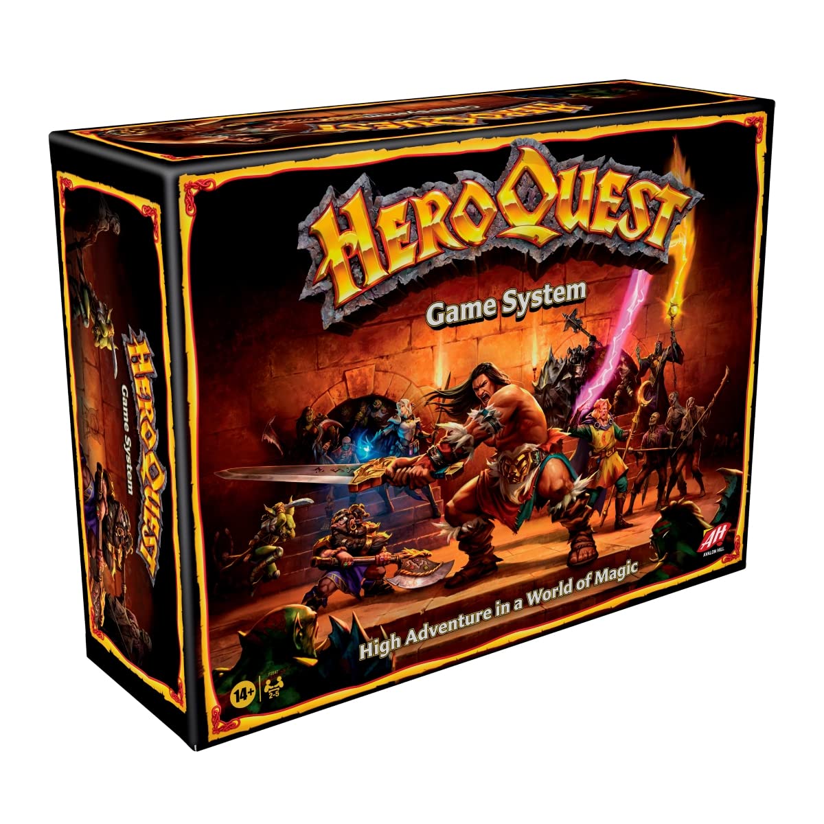 Foto 2 pulgar | Juego De Mesa Hasbro Gaming Avalon Hill Heroquest Fantasy 14+ - Venta Internacional.