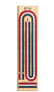 Foto 1 | Juego De Mesa Cribbage Para Bicicleta, 3 Pistas, De Madera Codificada Por Colores - Venta Internacional.