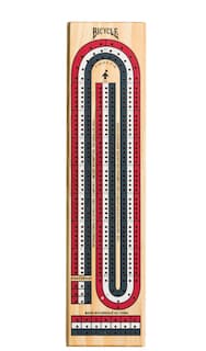Foto 3 | Juego De Mesa Cribbage Para Bicicleta, 3 Pistas, De Madera Codificada Por Colores - Venta Internacional.