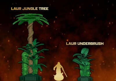 Foto 2 | Terrain Pack Renegade Game Studios Heroscape The Grove - Venta Internacional.