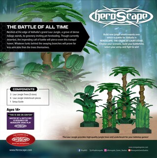 Foto 4 | Terrain Pack Renegade Game Studios Heroscape The Grove - Venta Internacional.