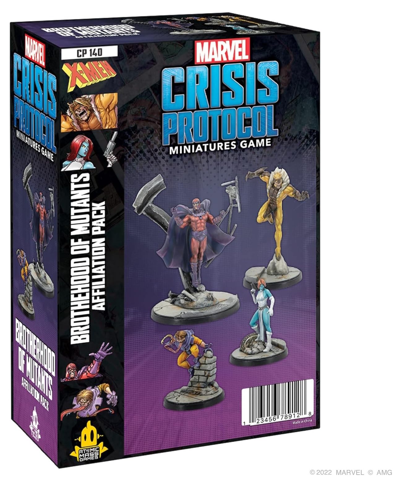 Foto 2 pulgar | Juego De Sobremesa De Superhéroes Marvel Crisis Protocol Brotherhood - Venta Internacional.