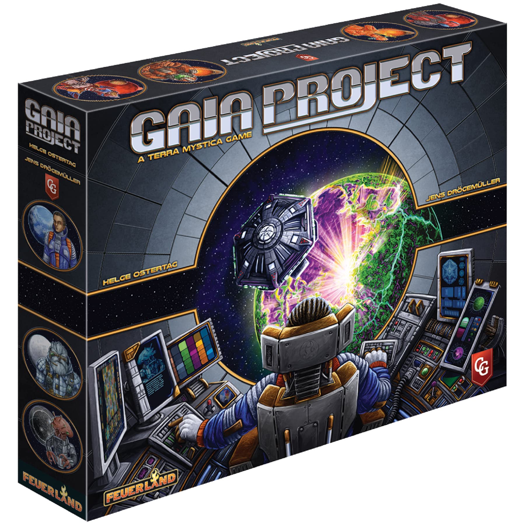 Juego De Mesa Capstone Games Gaia Project Terra Mystica 14+ - Venta Internacional.