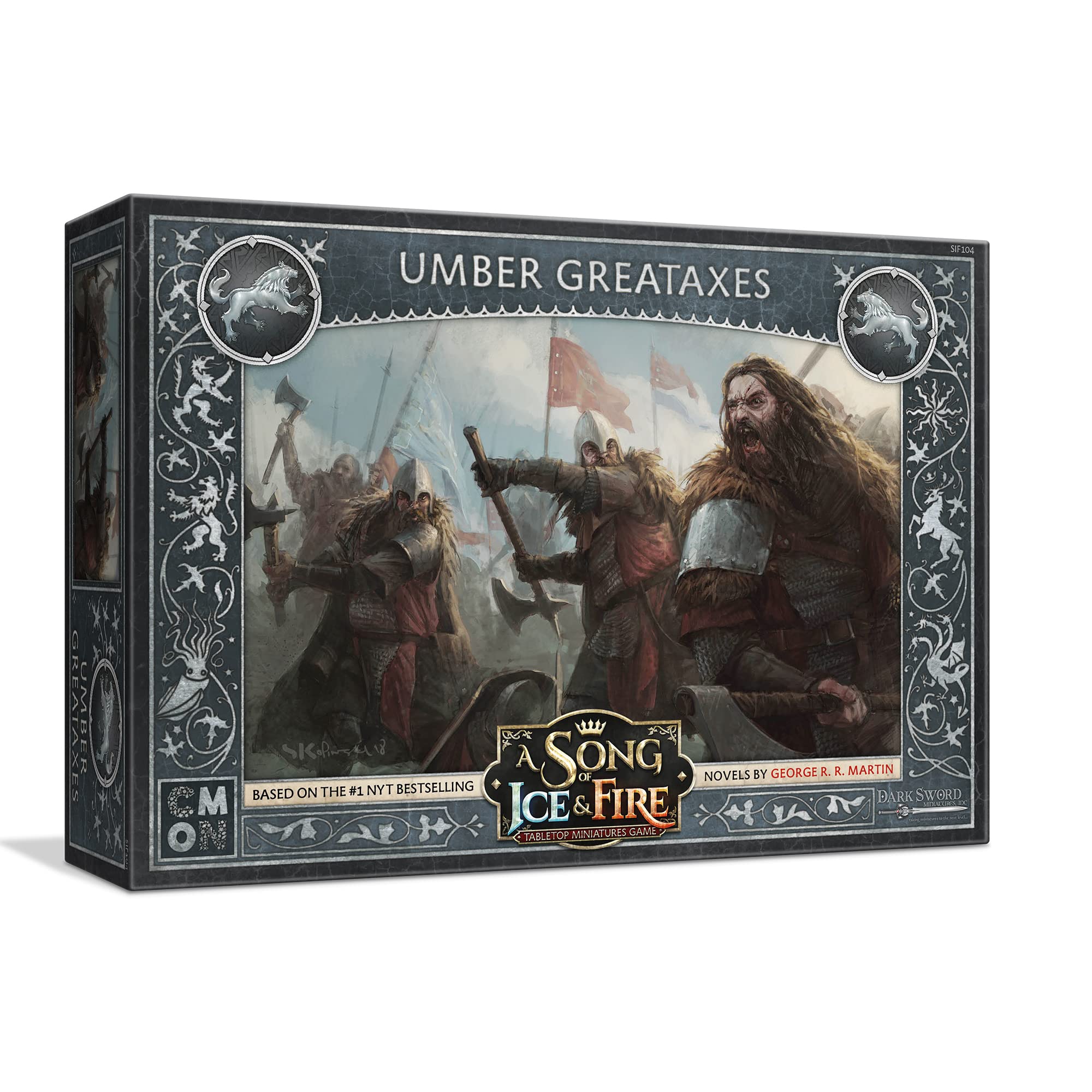Foto 1 | Juego De Estrategia Cmon A Song Of Ice And Fire Umber Greataxes - Venta Internacional.