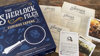 Foto 2 | Juego Sherlock Files Curious Capers Para 1 A 8 Jugadores - Venta Internacional.