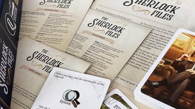 Foto 3 | Juego Sherlock Files Curious Capers Para 1 A 8 Jugadores - Venta Internacional.