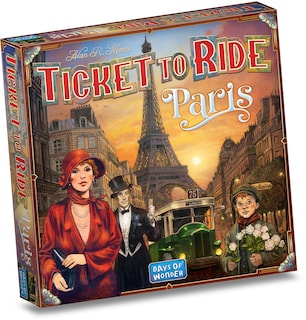 Foto 1 | Juego De Mesa Days Of Wonder Ticket To Ride Paris Kids 8+ - Venta Internacional.