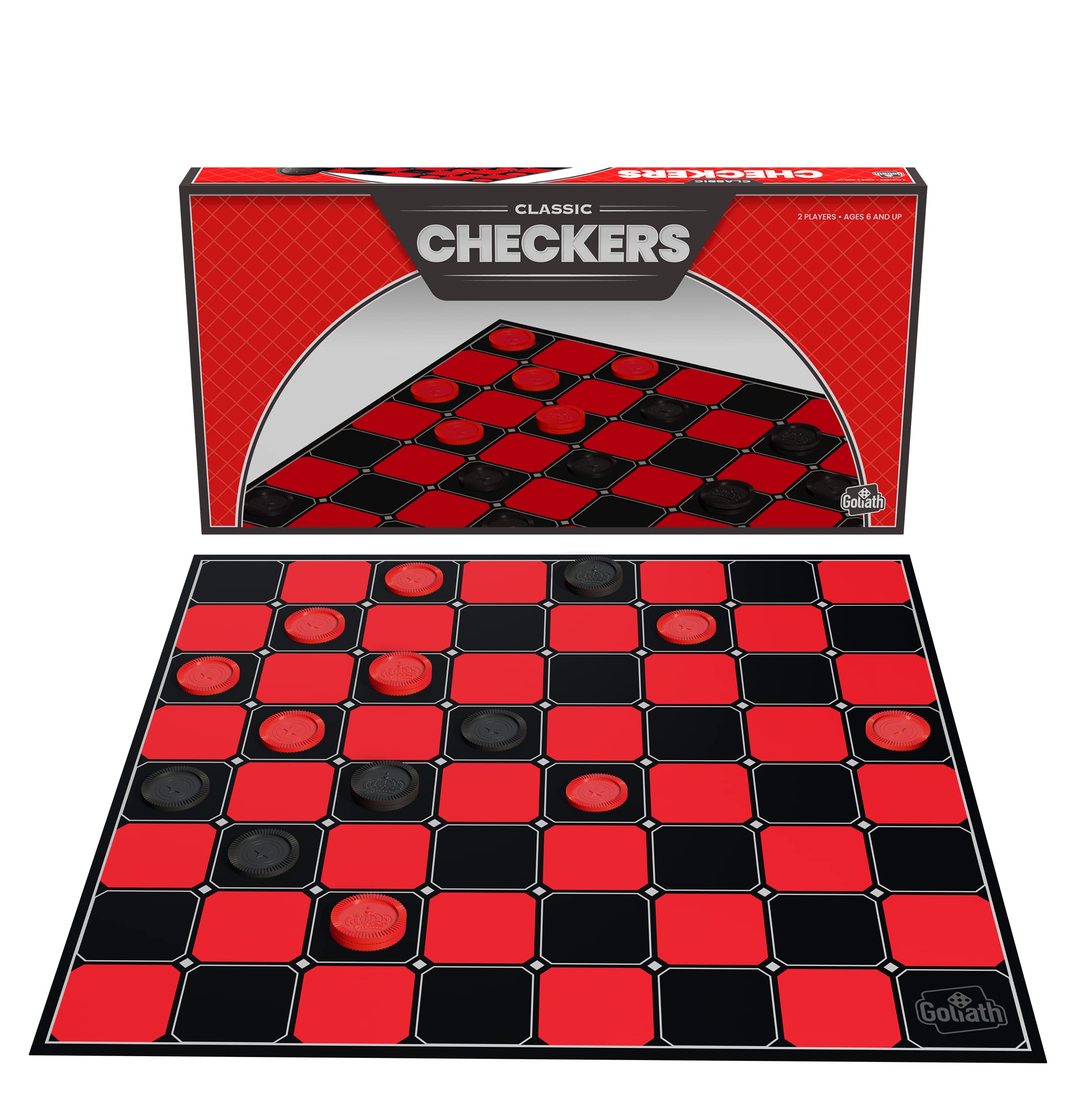 Foto 3 pulgar | Juego De Damas Goliath Classic Con Tablero Plegable Y Damas - Venta Internacional.