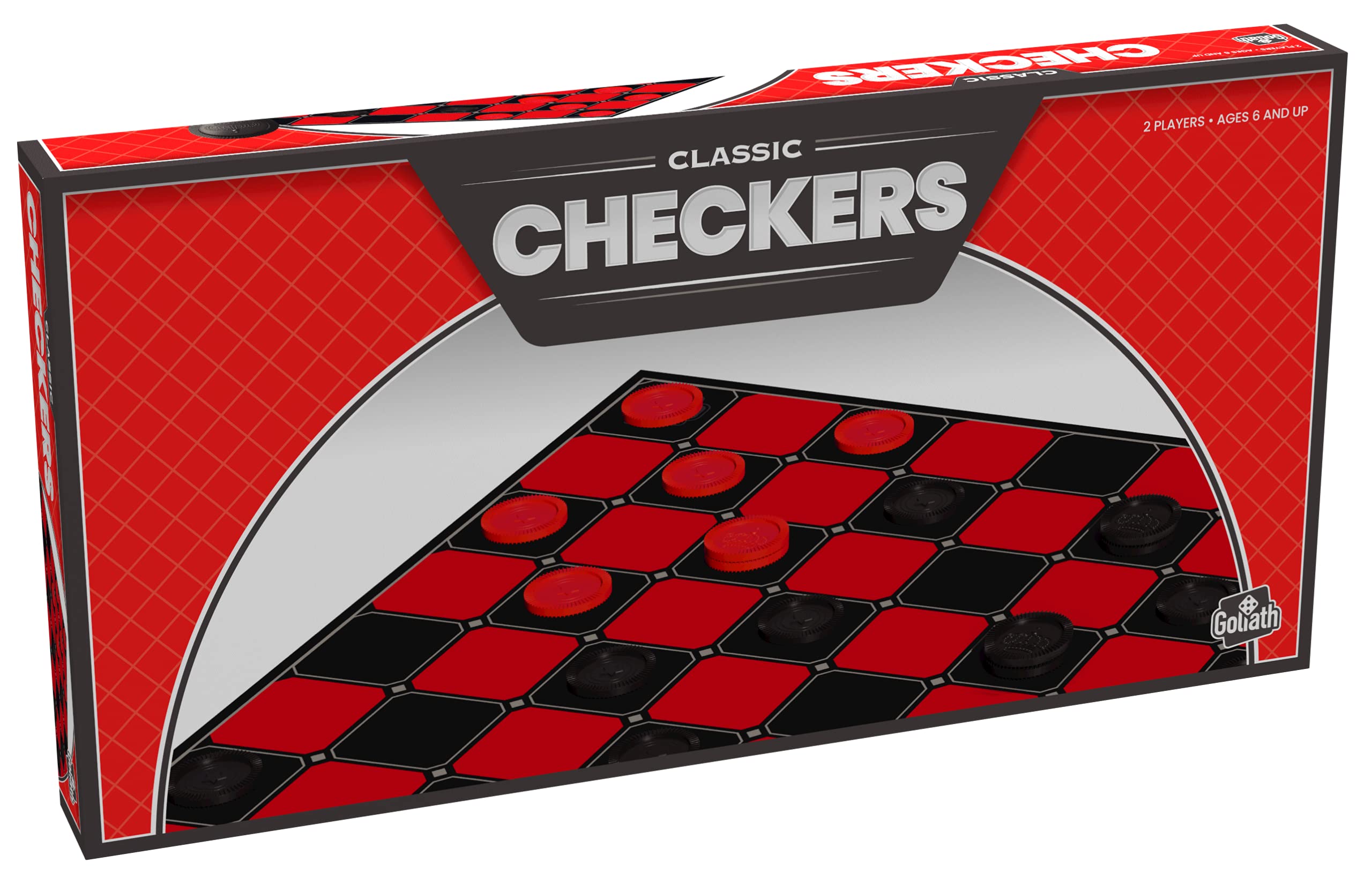 Foto 7 pulgar | Juego De Damas Goliath Classic Con Tablero Plegable Y Damas - Venta Internacional.