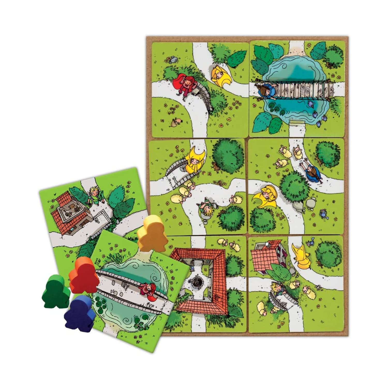 Foto 4 pulgar | Juego De Mesa Z-man Games My First Carcassonne Kids 4+ Years - Venta Internacional.