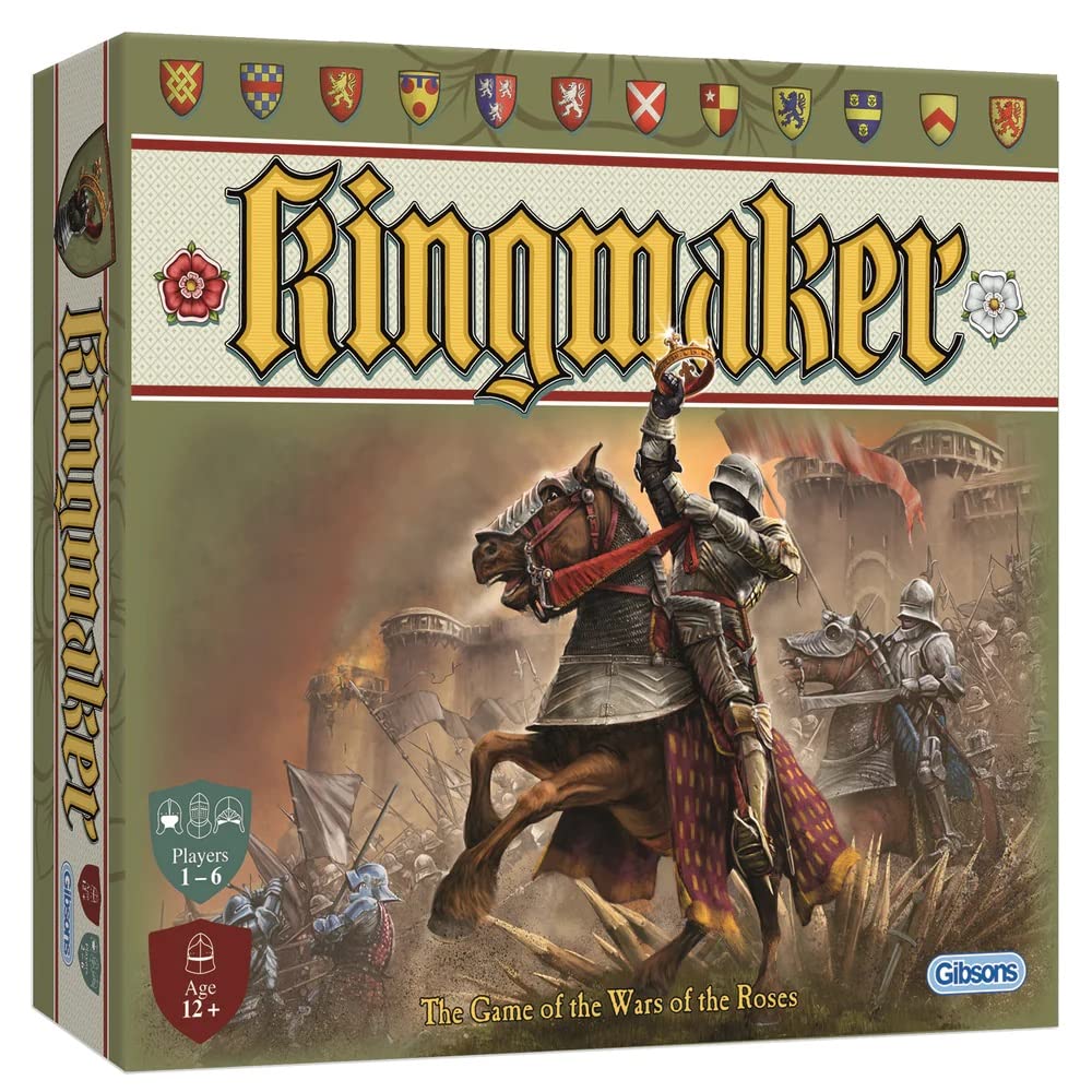 Foto 2 pulgar | Juego De Mesa Gibsons Games Kingmaker 1-6 Jugadores Mayores De 14 Años - Venta Internacional.