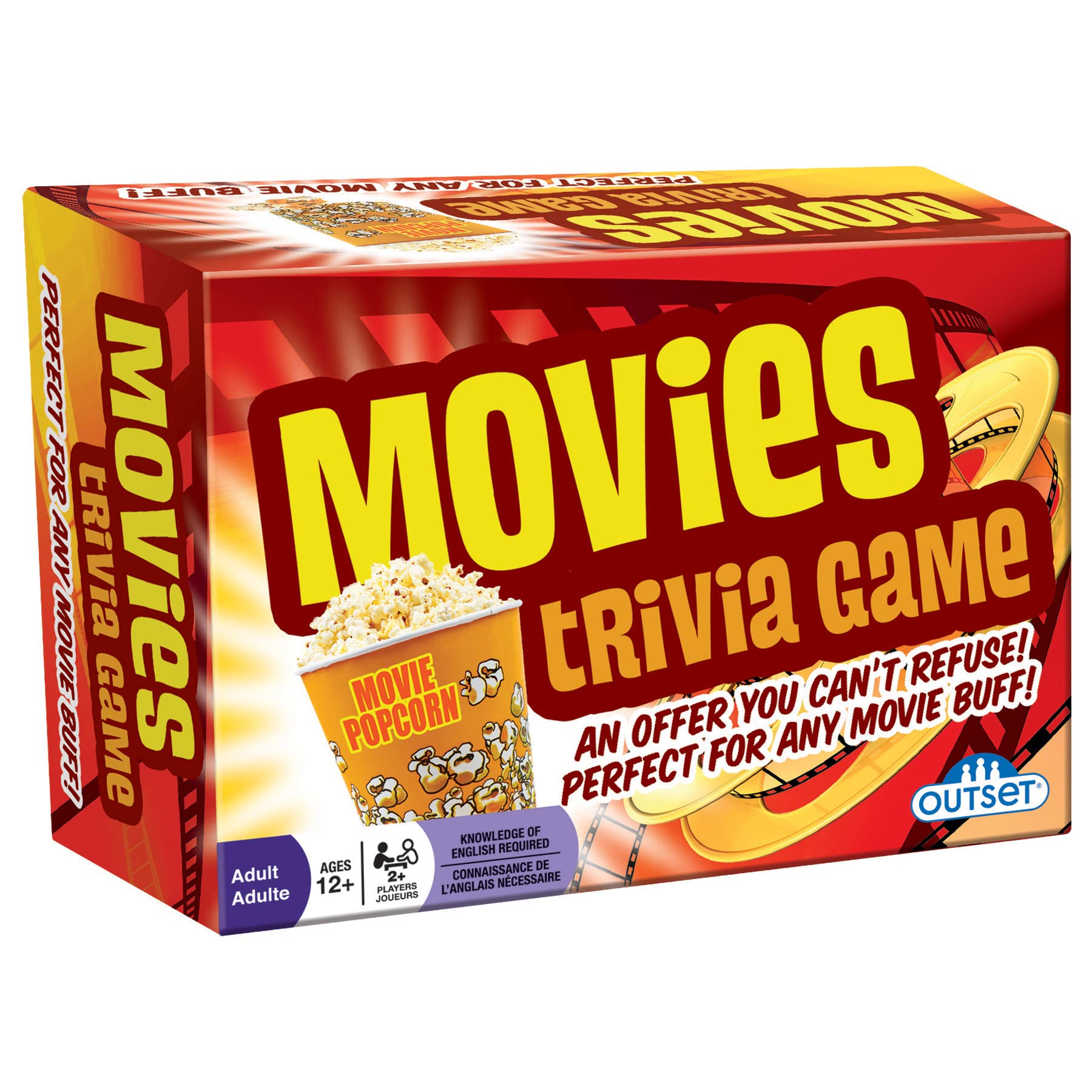 Foto 2 pulgar | Trivia Game Outset Media Movies Con 1200 Preguntas Durante Más De 12 Años - Venta Internacional.