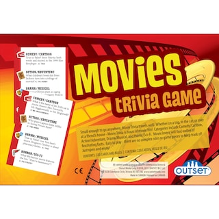 Foto 3 | Trivia Game Outset Media Movies Con 1200 Preguntas Durante Más De 12 Años - Venta Internacional.