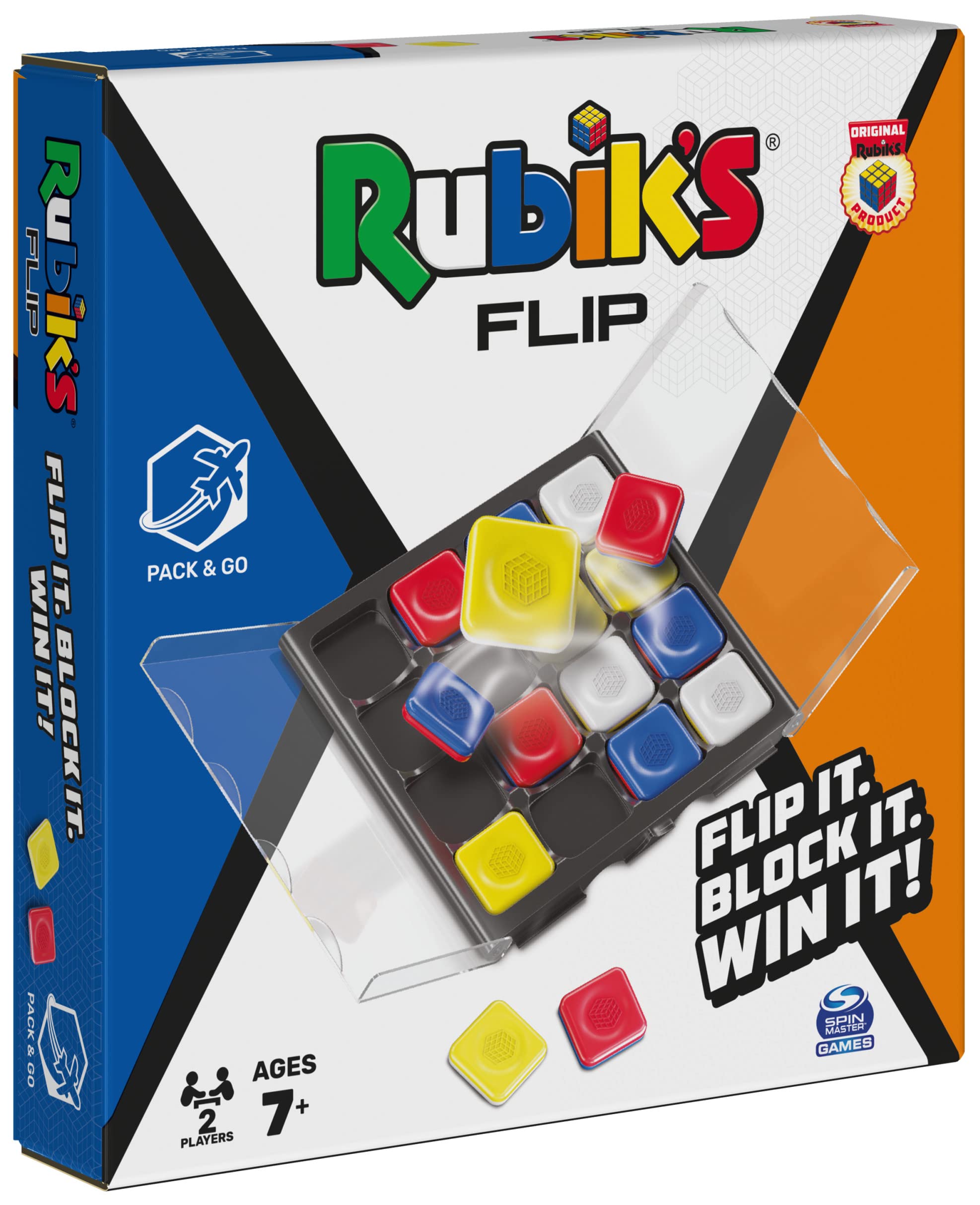 Foto 8 pulgar | Paquete De Juego Rubik's Pack & Go Race Flip Capture Para 2 Jugadores - Venta Internacional.