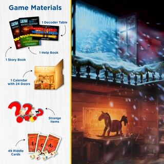 Foto 3 | Calendario De Adviento Exit: El Juego La Familia Silent Storm - Venta Internacional.