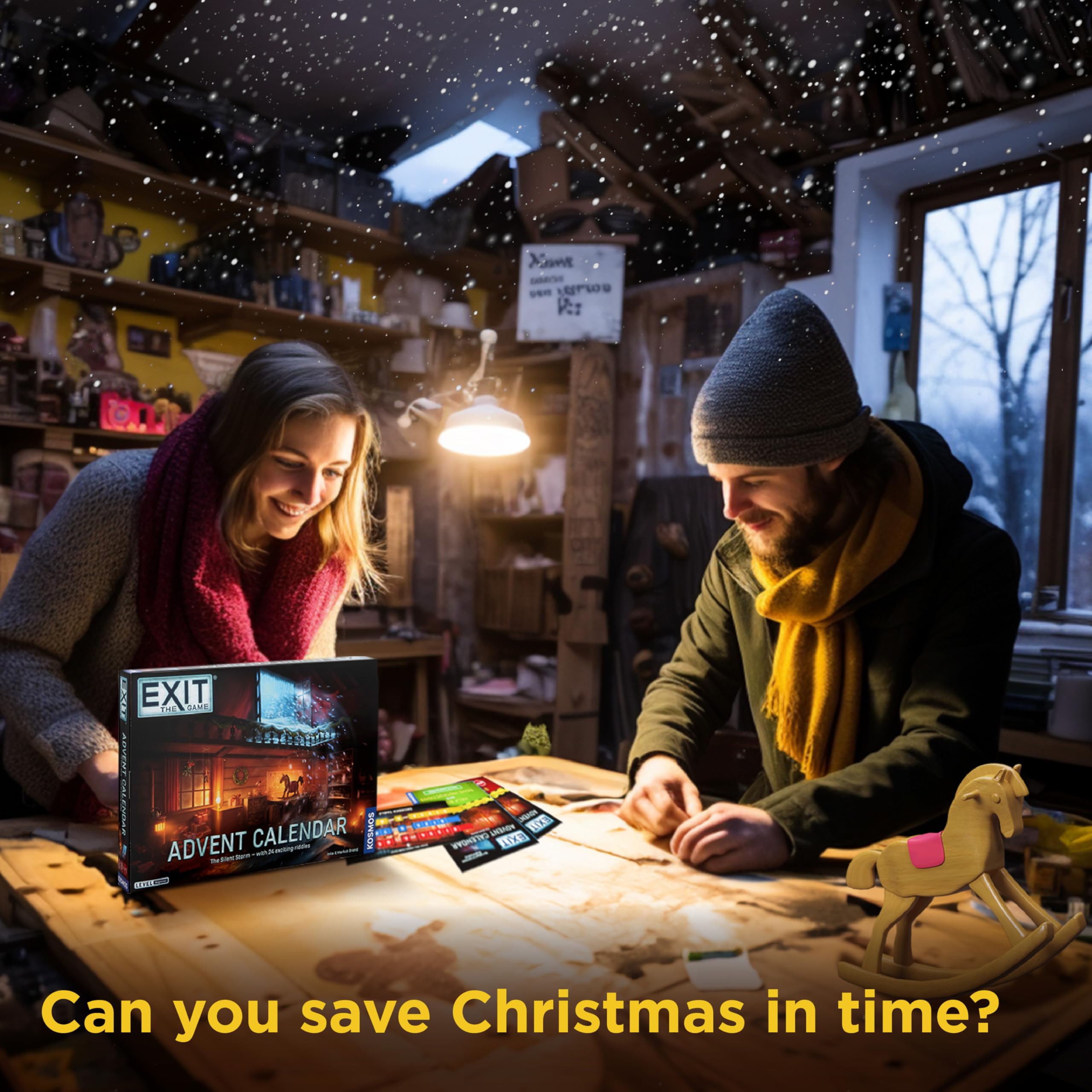 Foto 5 | Calendario De Adviento Exit: El Juego La Familia Silent Storm - Venta Internacional.