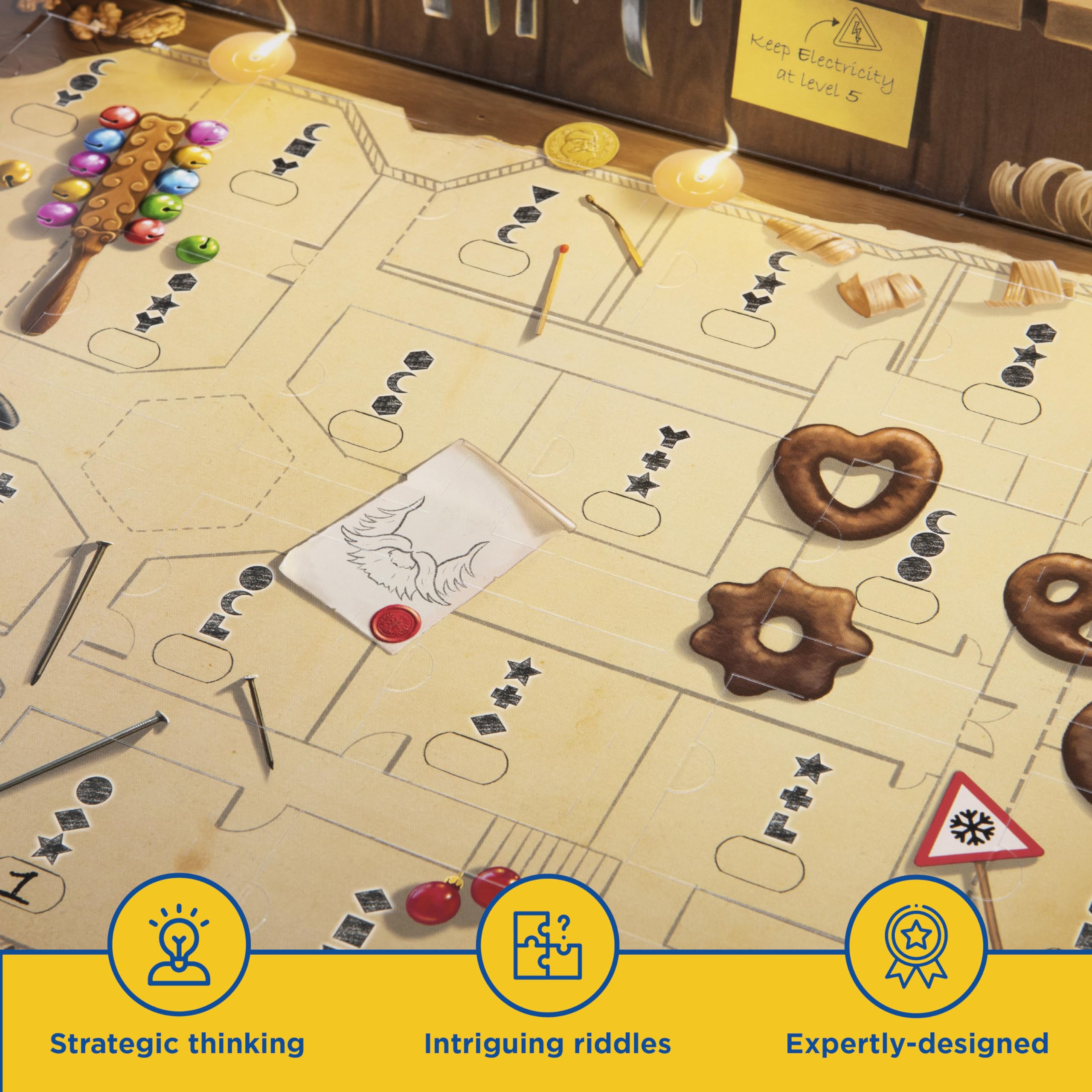 Foto 6 | Calendario De Adviento Exit: El Juego La Familia Silent Storm - Venta Internacional.