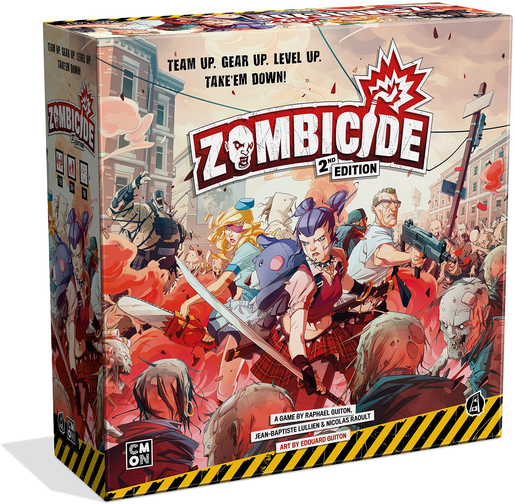 Foto 2 pulgar | Juego De Mesa Zombicide 2nd Edition Cooperativo 1-6 Jugadores 14+ - Venta Internacional.