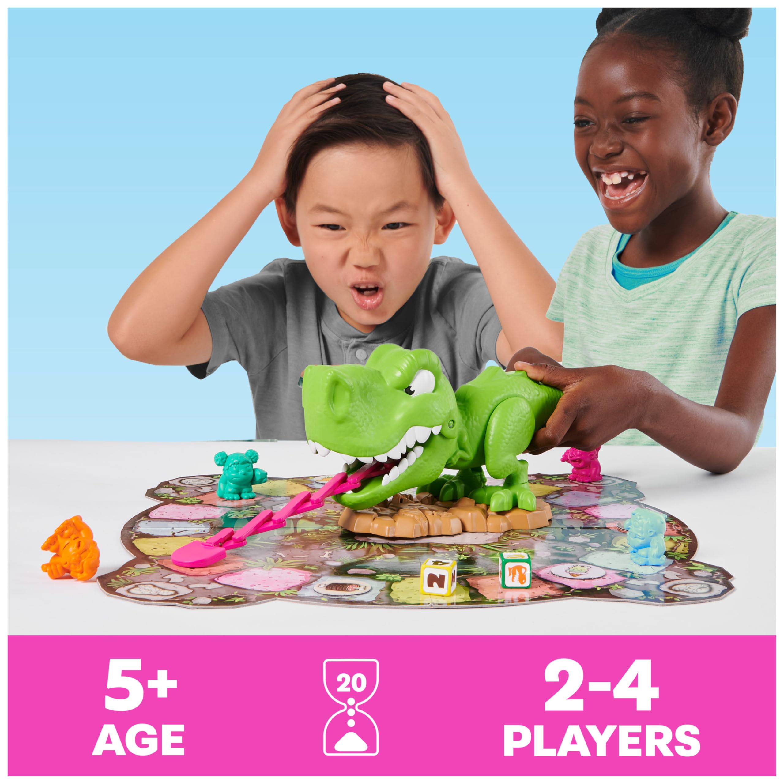 Foto 3 pulgar | Juego De Mesa Spin Master Games Snack-o-saurus Rex Kids 5+ - Venta Internacional.