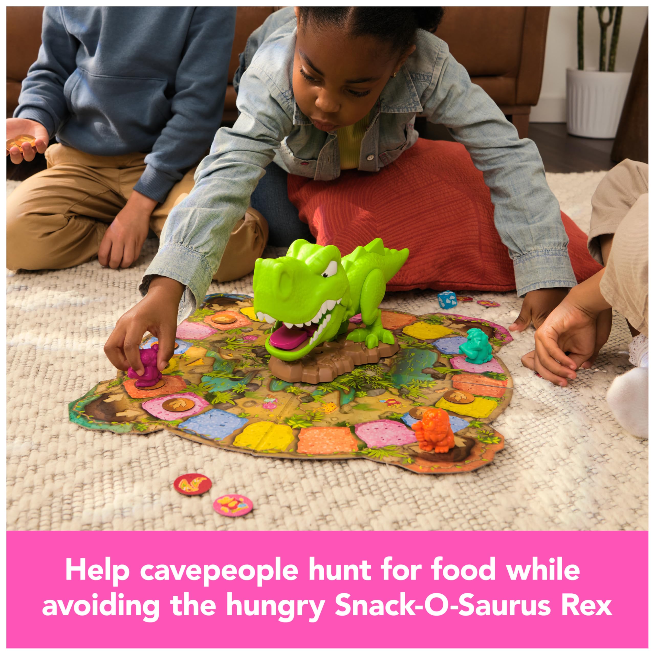 Foto 4 pulgar | Juego De Mesa Spin Master Games Snack-o-saurus Rex Kids 5+ - Venta Internacional.