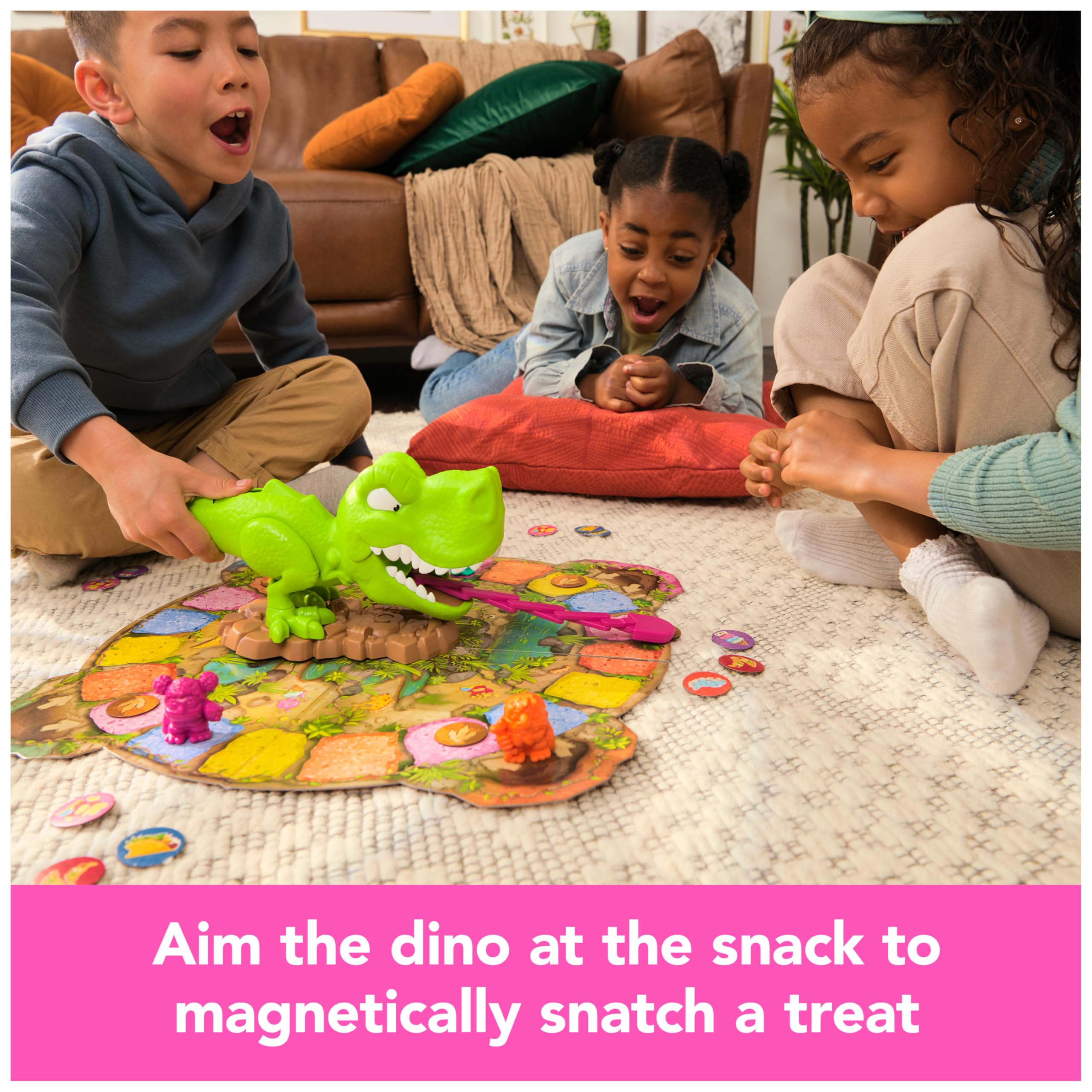 Foto 6 pulgar | Juego De Mesa Spin Master Games Snack-o-saurus Rex Kids 5+ - Venta Internacional.