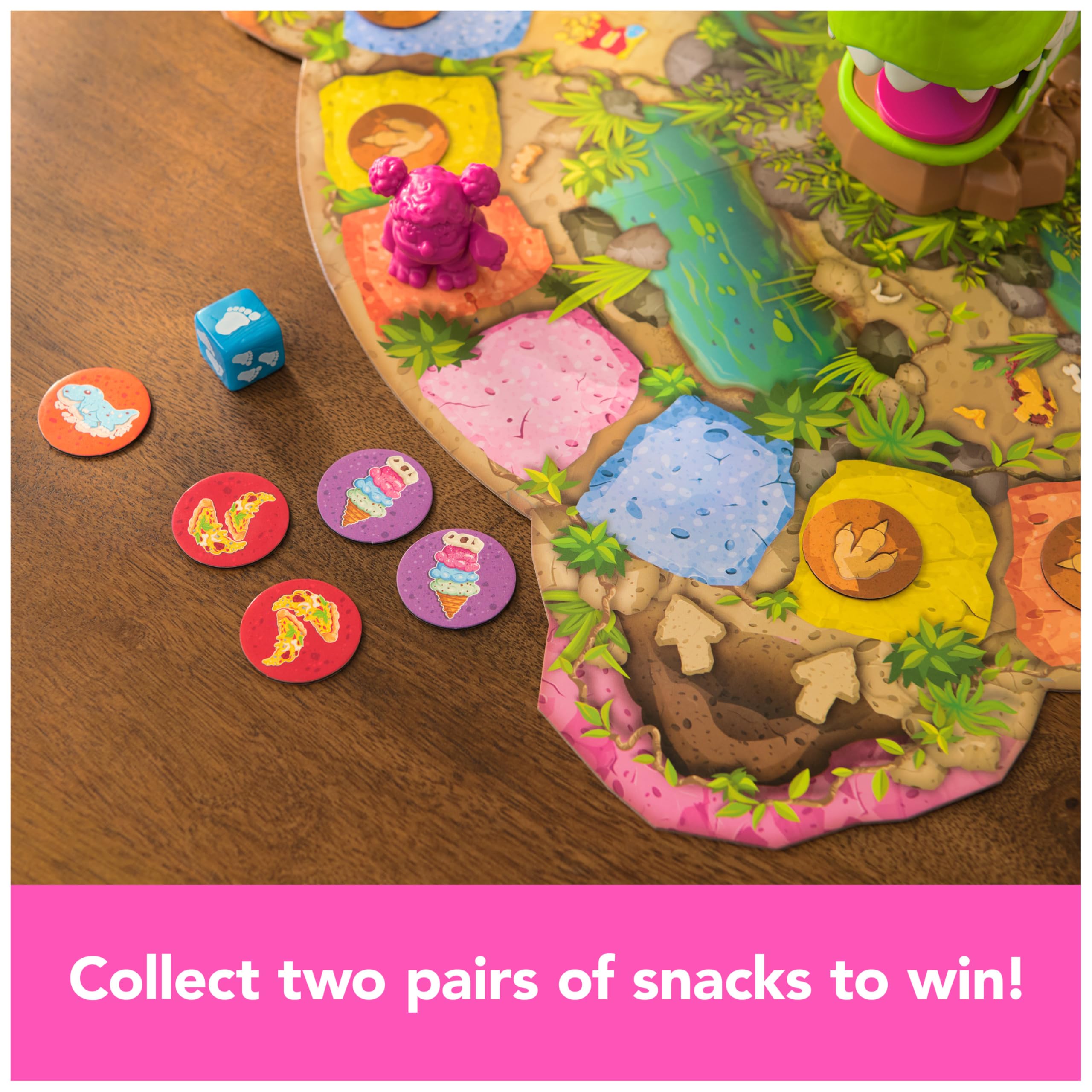 Foto 7 pulgar | Juego De Mesa Spin Master Games Snack-o-saurus Rex Kids 5+ - Venta Internacional.