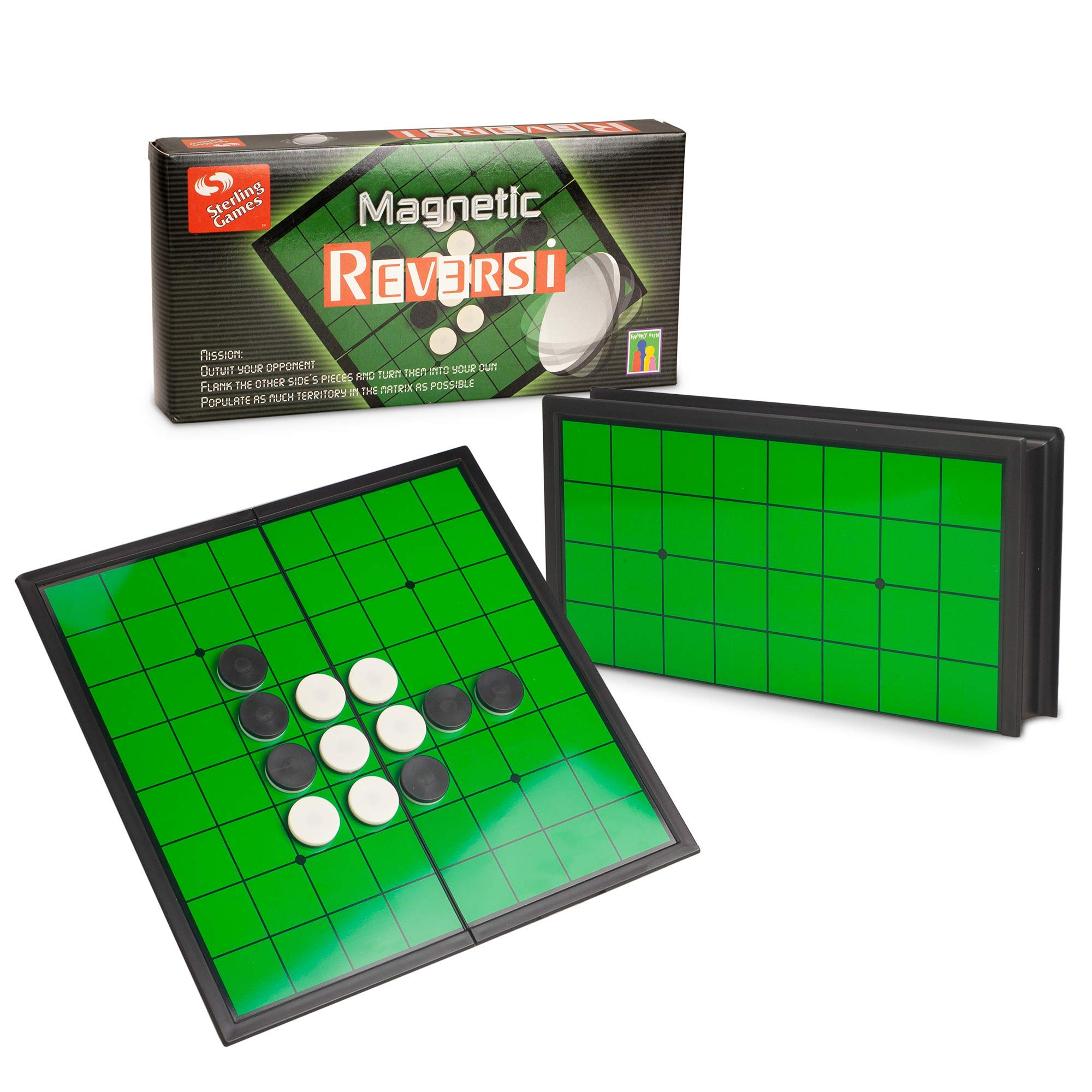 Foto 2 pulgar | Juego De Mesa Sterling Games Othello Reversi Con Pizarra Magnética - Venta Internacional.