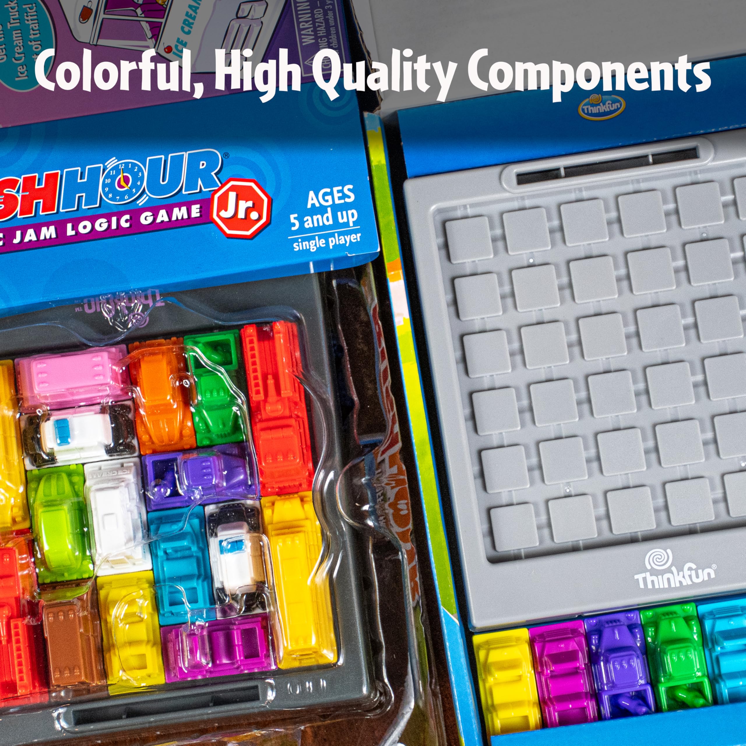 Foto 5 pulgar | Juego De Lógica Thinkfun Rush Hour Junior Con Camión De Helados - Venta Internacional.