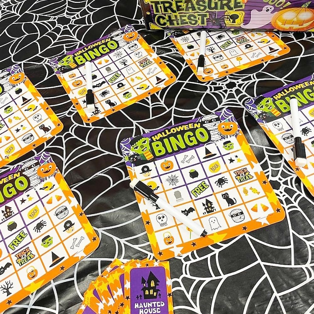 Foto 3 pulgar | Juego De Bingo De Halloween Fun Express Ghoul Gang, 12 Piezas - Venta Internacional.