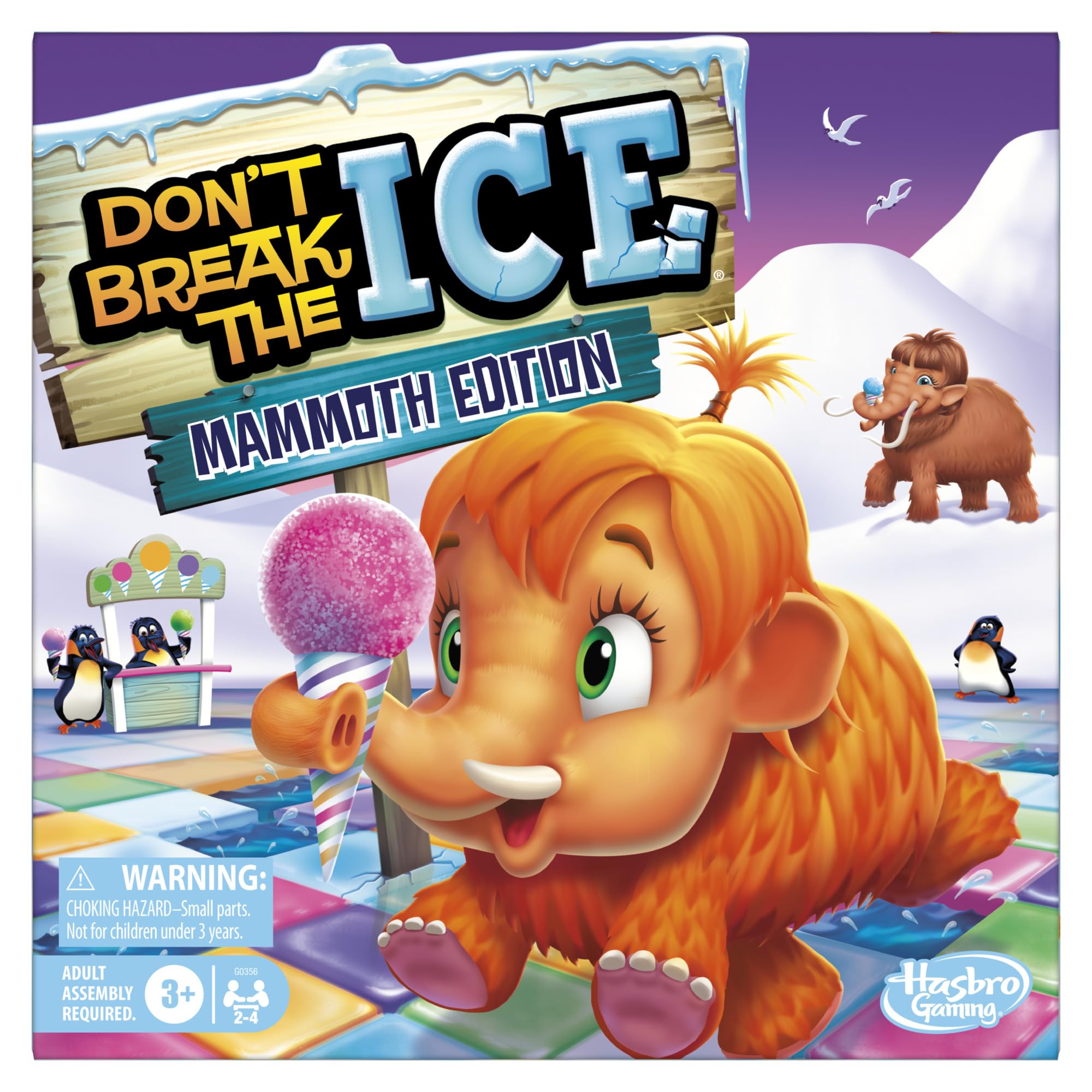Juego De Mesa Hasbro Gaming Don't Break The Ice Mammoth Edition - Venta Internacional.