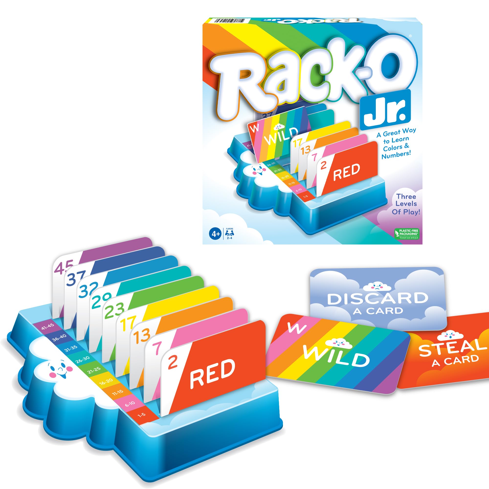 Game Winning Moves Rack-o Jr Usa Children's Edition 4+ - Venta Internacional.