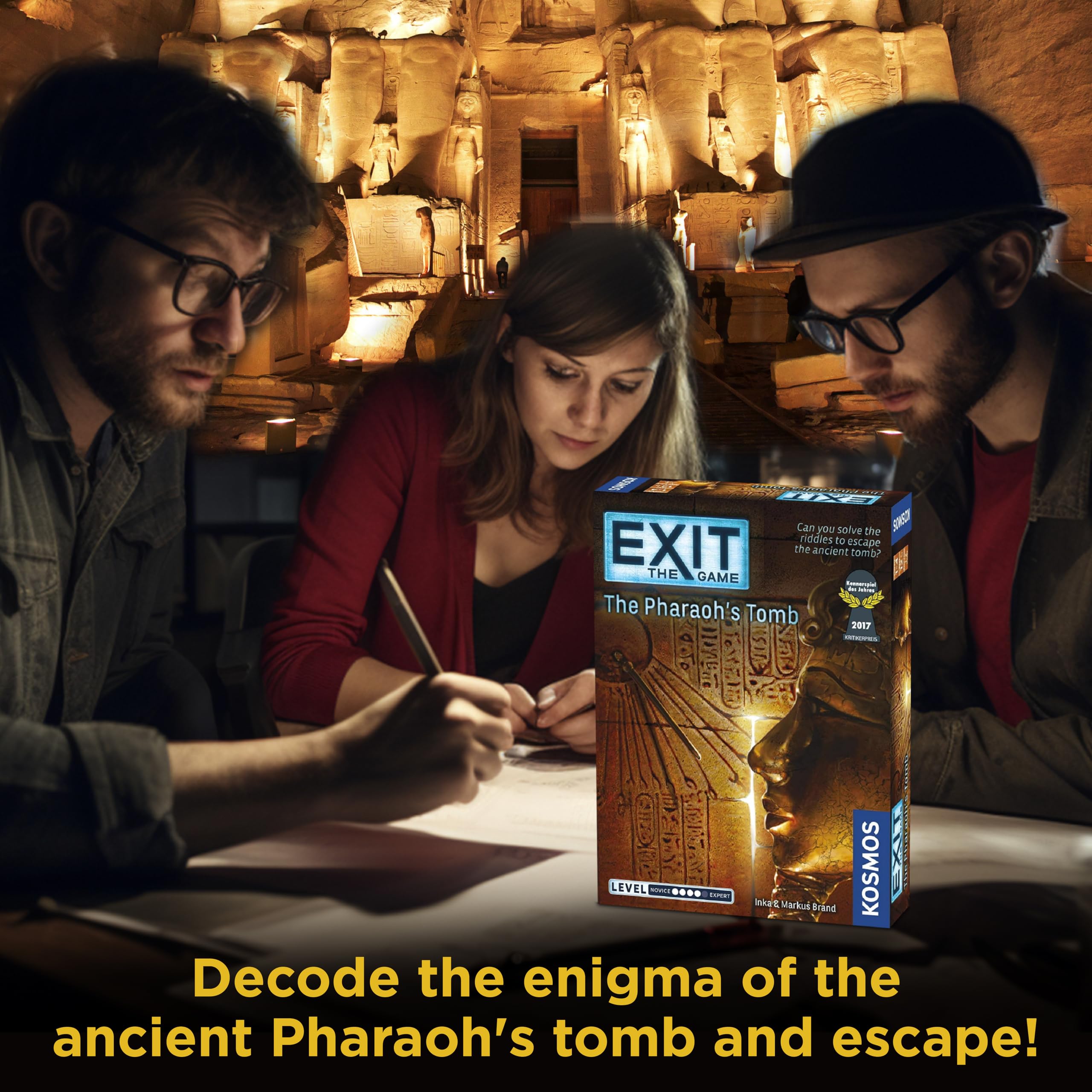 Foto 5 | Juego De Mesa Thames & Kosmos Exit: La Tumba Del Faraón - Venta Internacional.