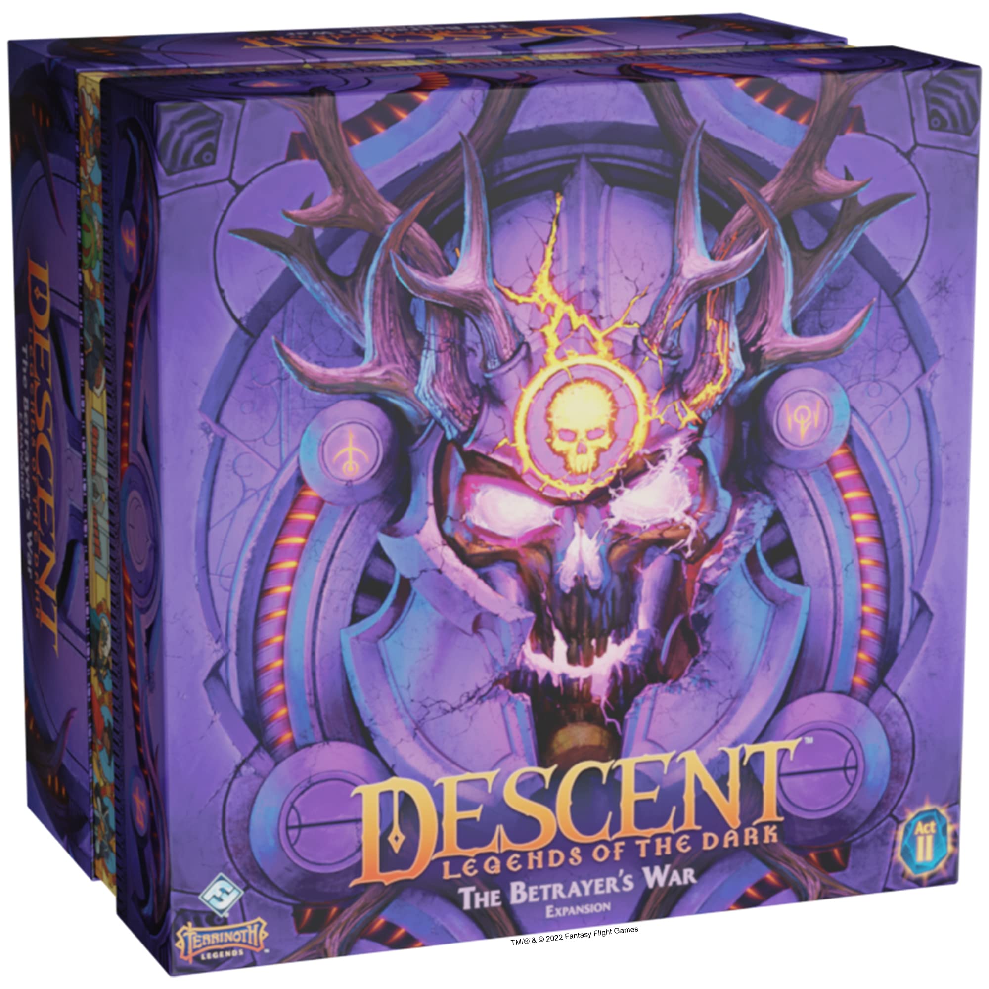 Juego De Mesa Fantasy Rpg Descent Legends Of The Dark Expansion - Venta Internacional.