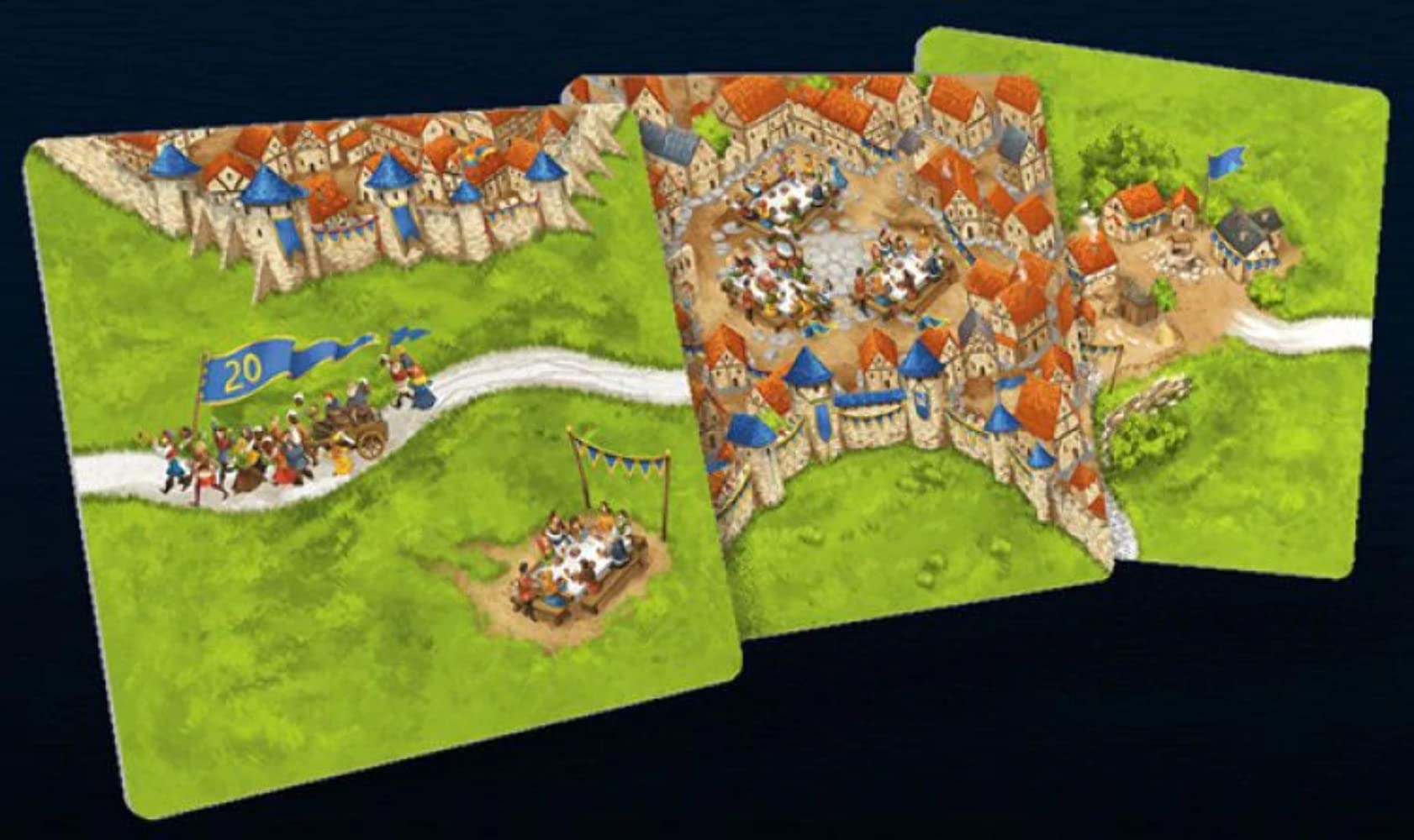 Foto 4 pulgar | Juego De Mesa Z-man Games Carcassonne 20th Anniversary Ed. - Venta Internacional.